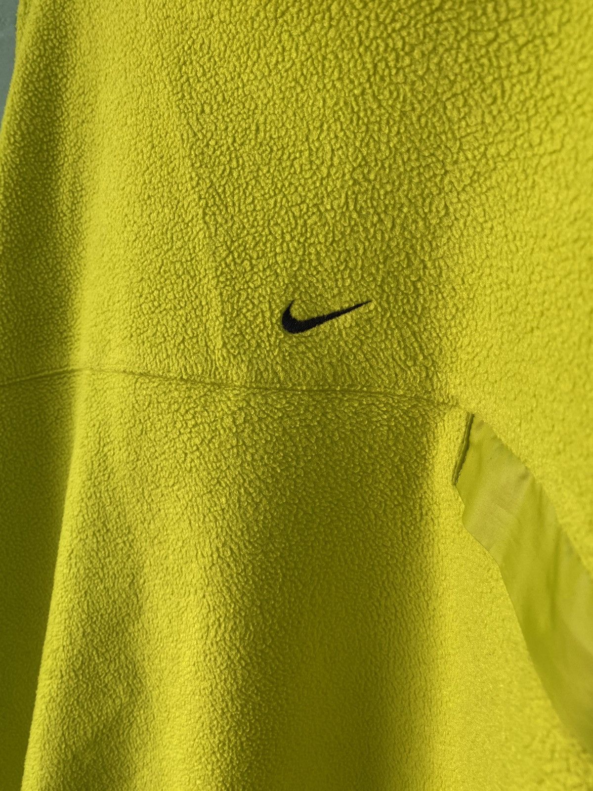 Nike × Vintage Vintage Nike Fleece Orange Very Rare Size US L / EU 52-54 / 3 - 4 Thumbnail