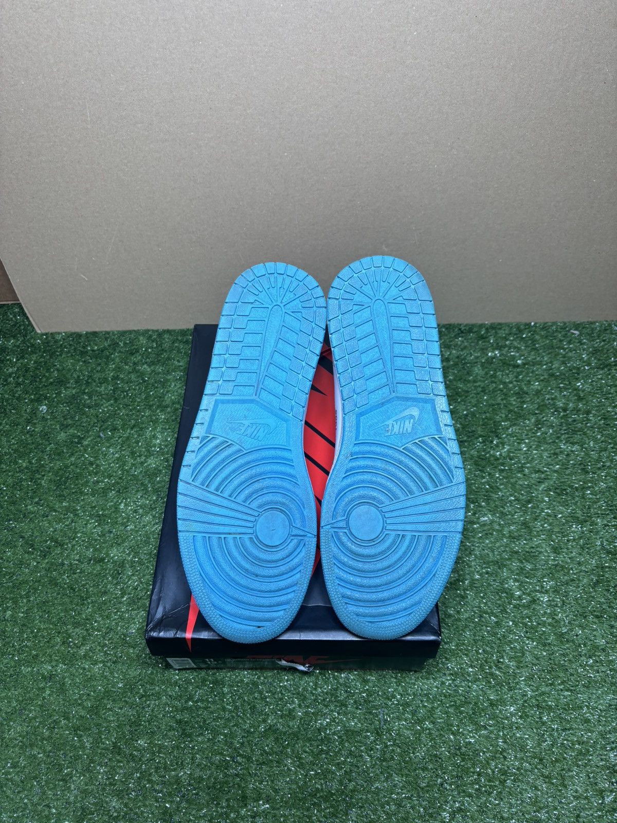 Jordan Brand × Off-White Jordan 1 offwhite University blue Size US 11 / EU 44 - 9 Thumbnail