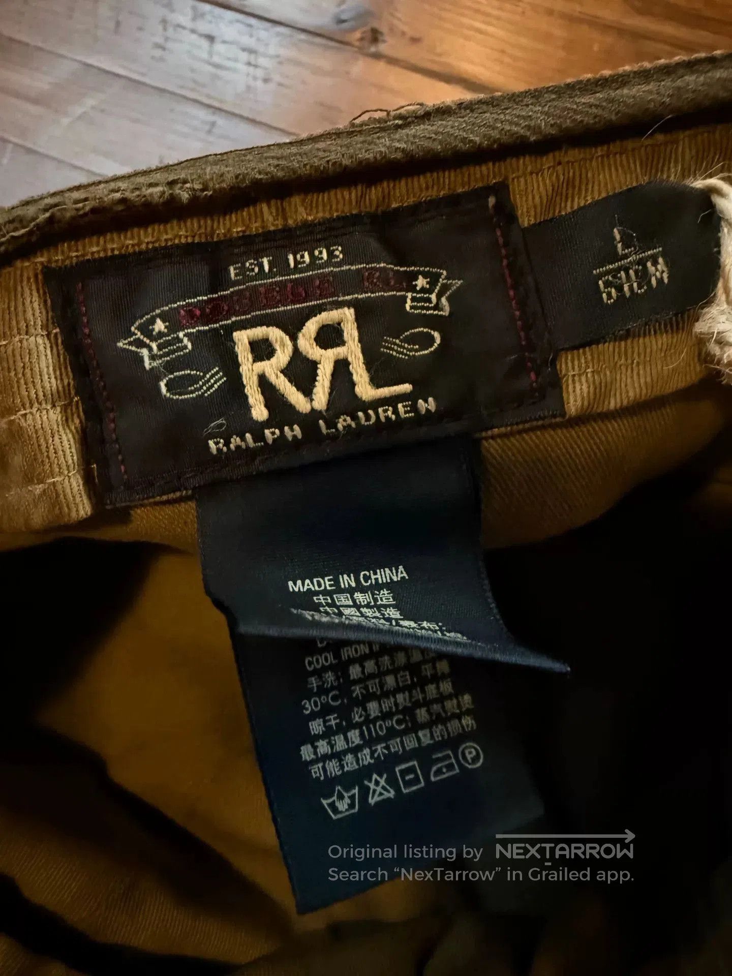 RRL Ralph Lauren RRL Corduroy Hunting Duck Cap. Size ONE SIZE - 2 Thumbnail
