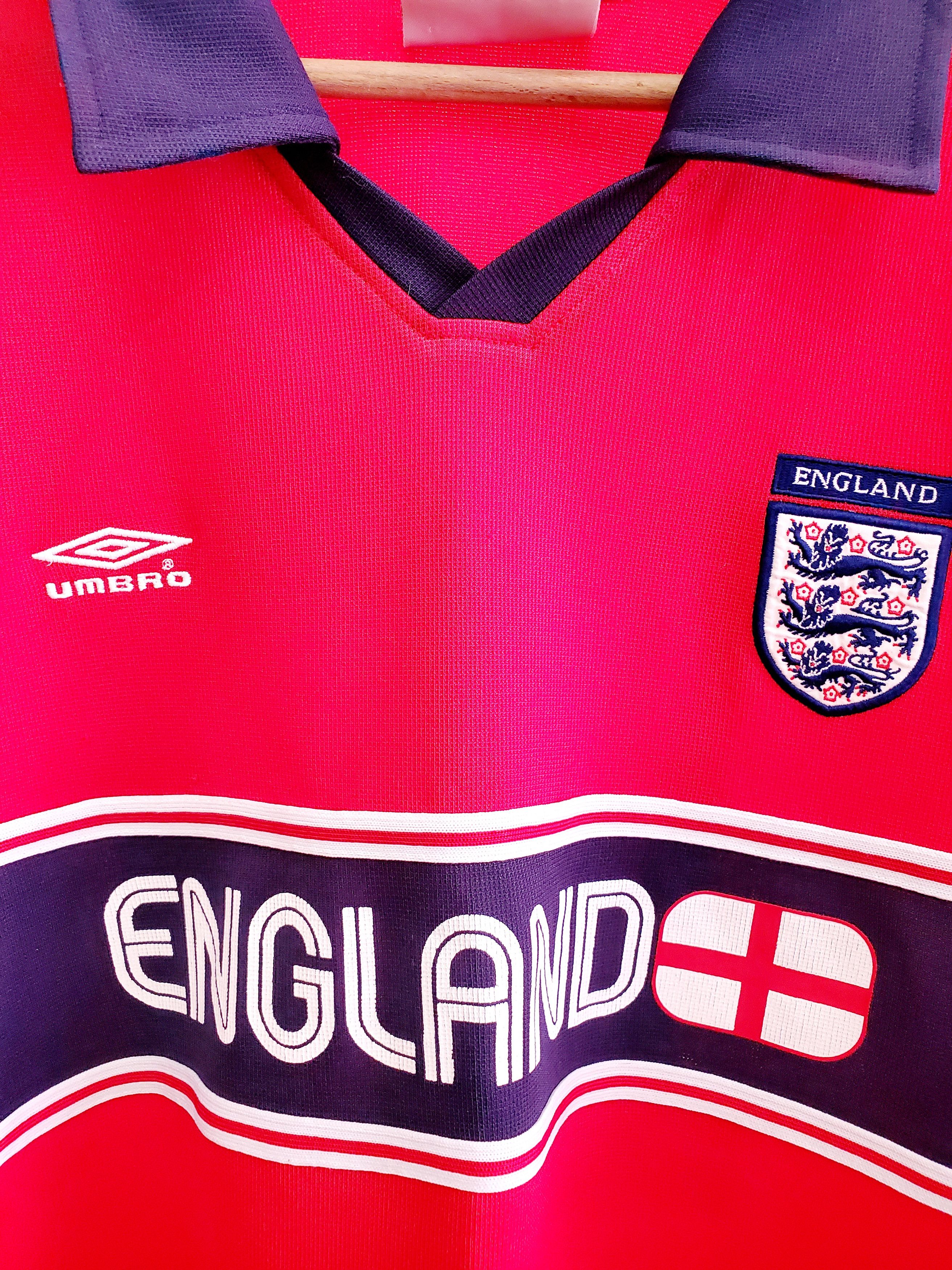 Umbro × Vintage England Soccer National Jersey Vintage 90s Umbro size XXL Size US XXL / EU 58 / 5 - 2 Thumbnail