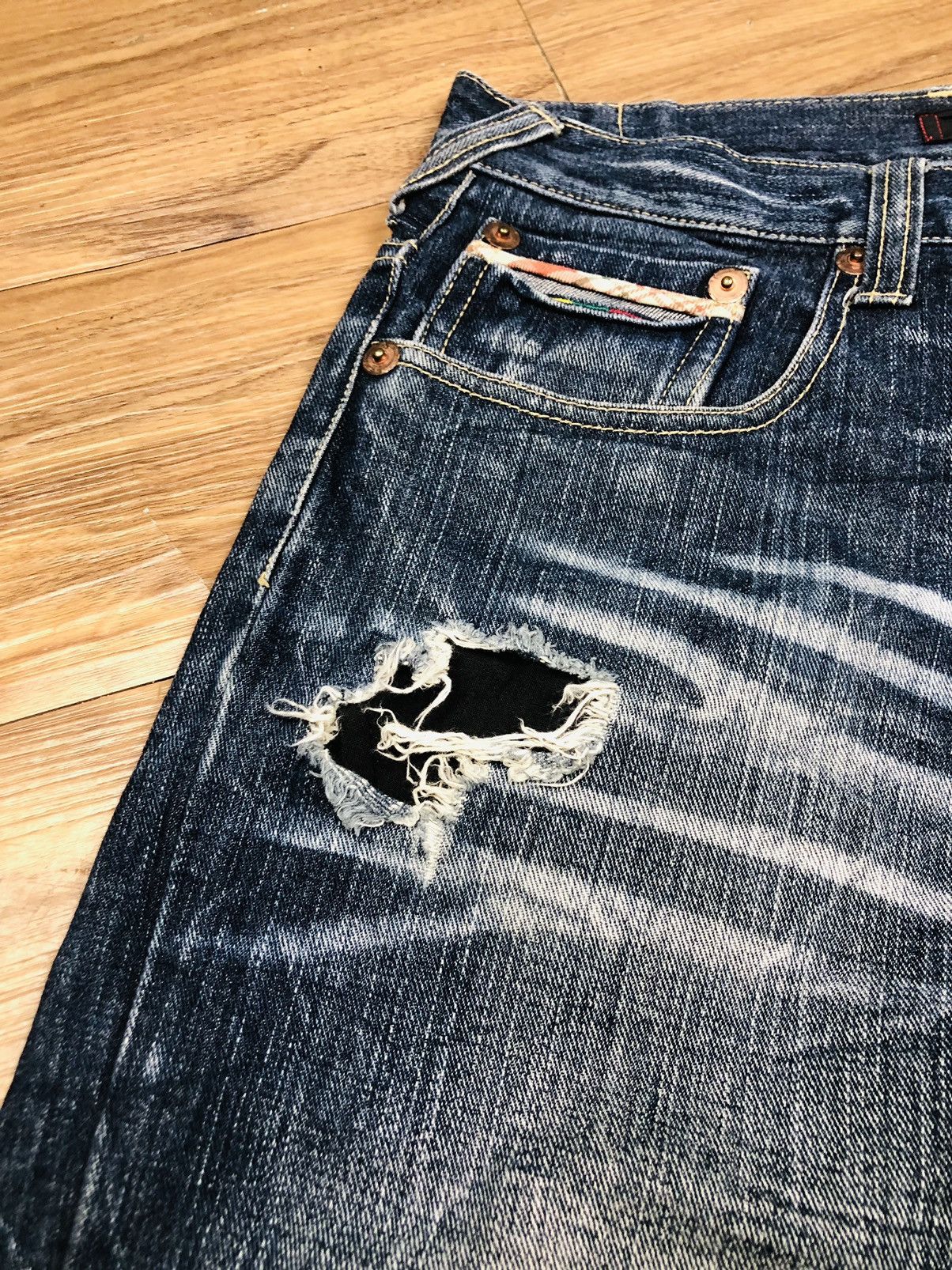 Japanese Brand Dominate Handcrafted Jeans (33) Size US 32 / EU 48 - 7 Thumbnail