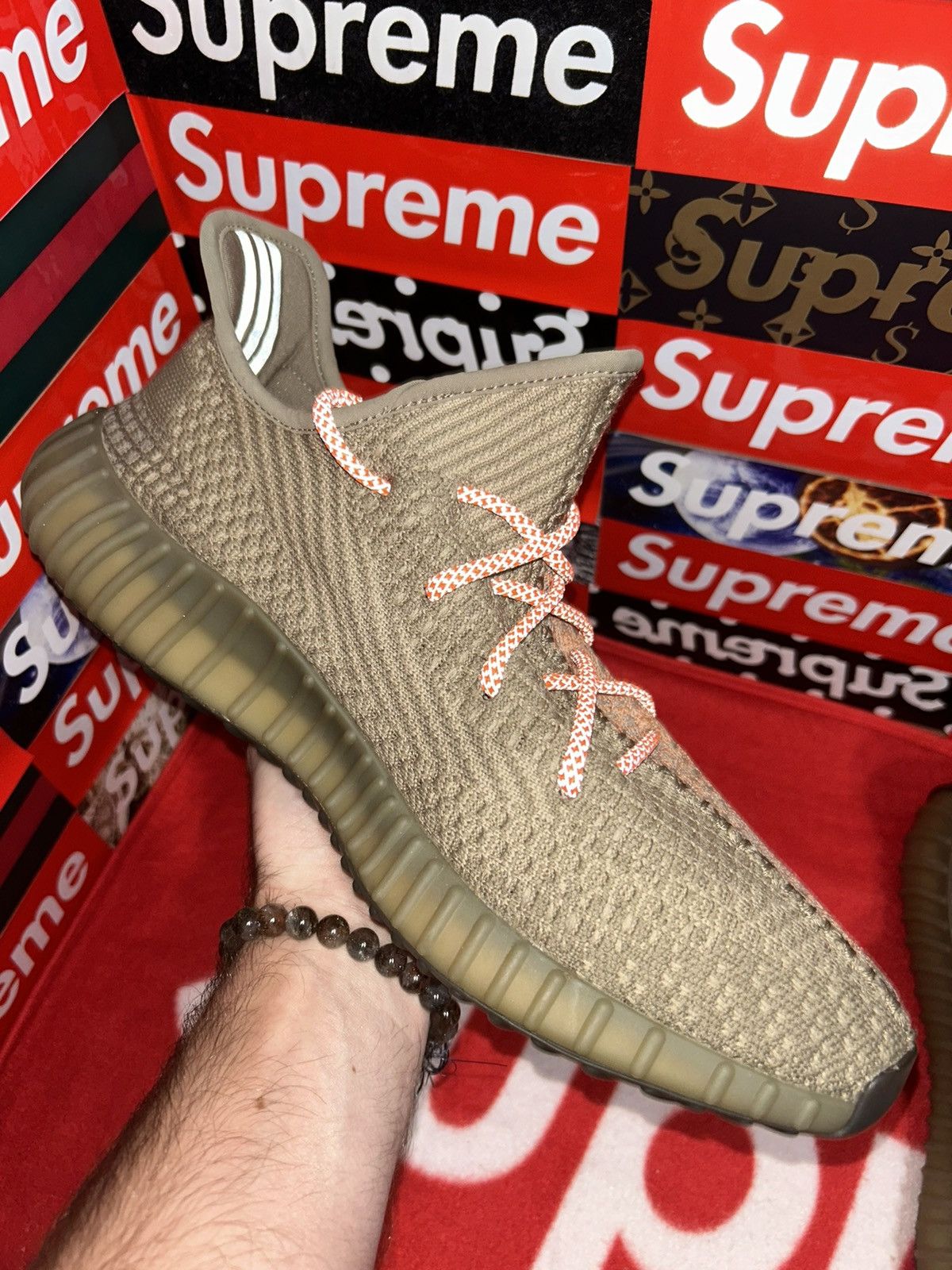 Adidas adidas Yeezy Boost 350 V2 Sand Taupe FZ5240 size 13 Size US 13 / EU 46 - 11 Thumbnail