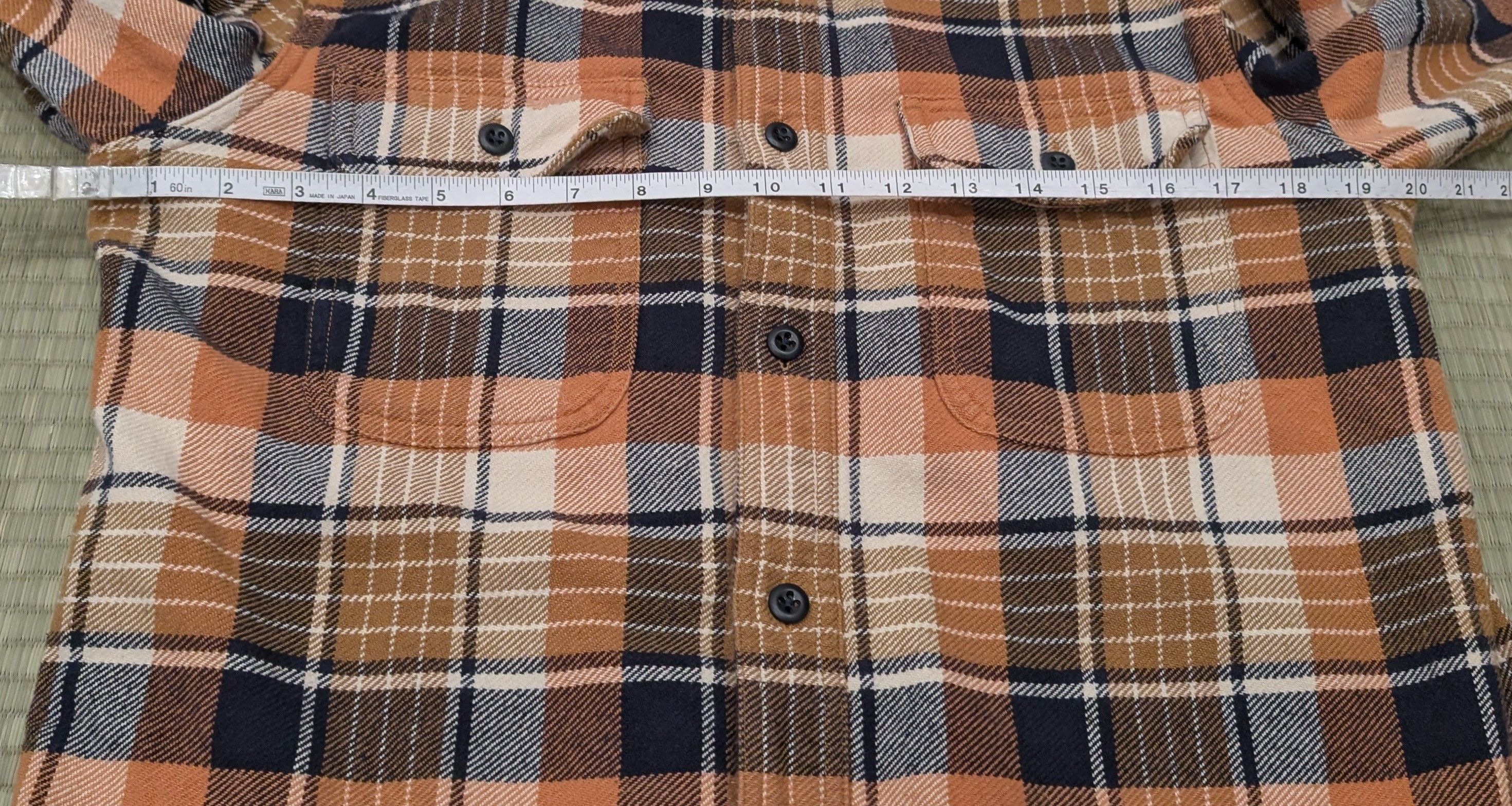 Filson Filson Vintage Flannel Work Shirt Navy Cumin Red Size US M / EU 48-50 / 2 - 5 Thumbnail