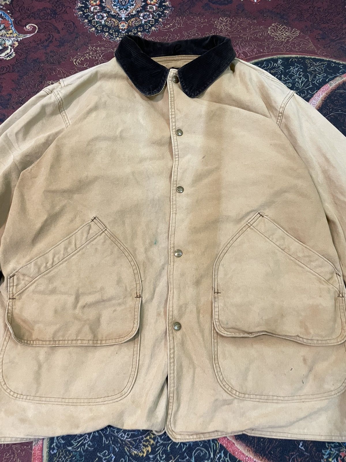 Vintage Vintage Workwear Woolrich Jacket Distressed Size US XL / EU 56 / 4 - 8 Thumbnail