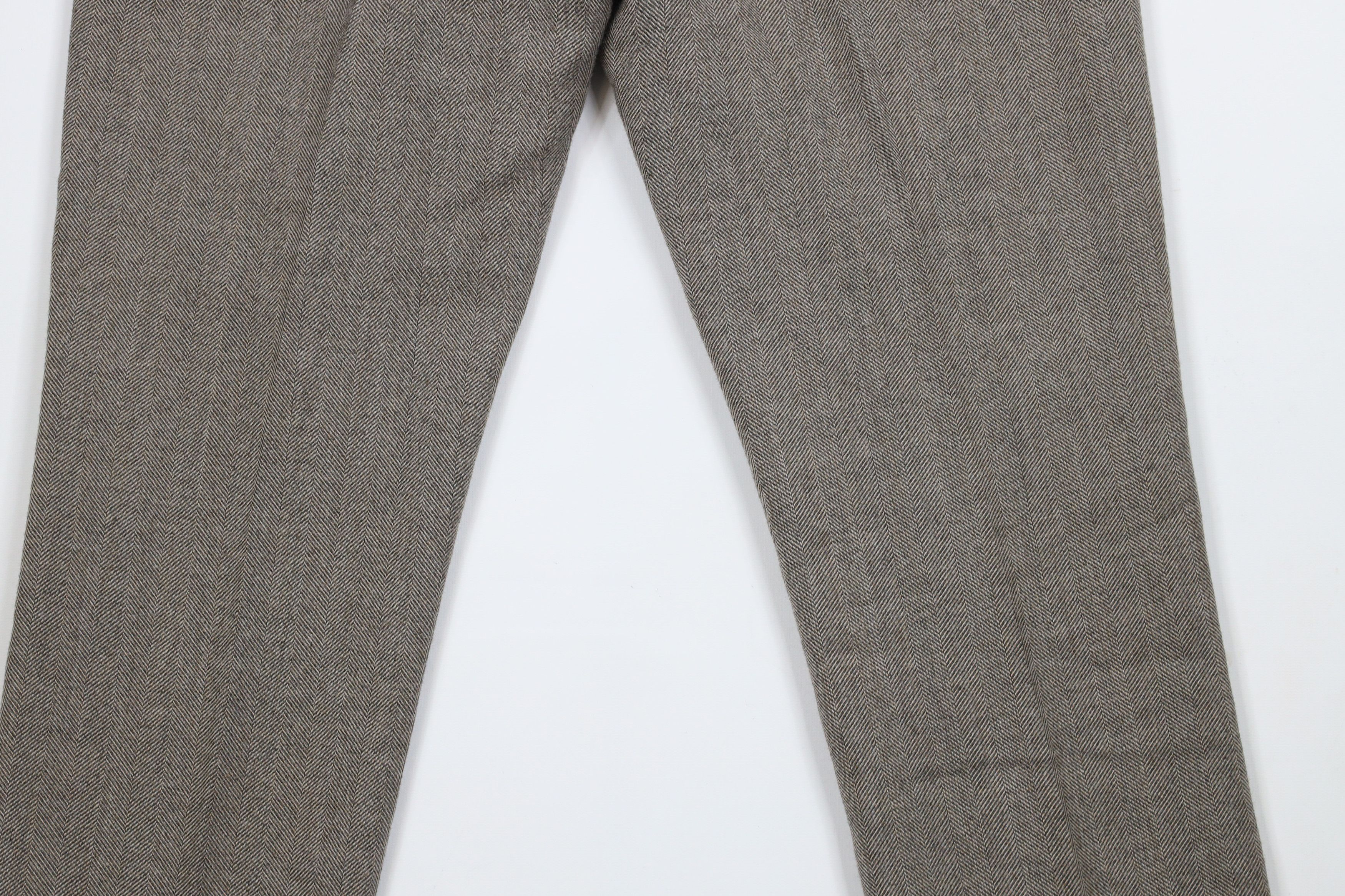 J.Crew × Vintage J Crew Bedford Wool Tweed Herringbone Chino Pants Trousers Size US 34 / EU 50 - 11 Thumbnail