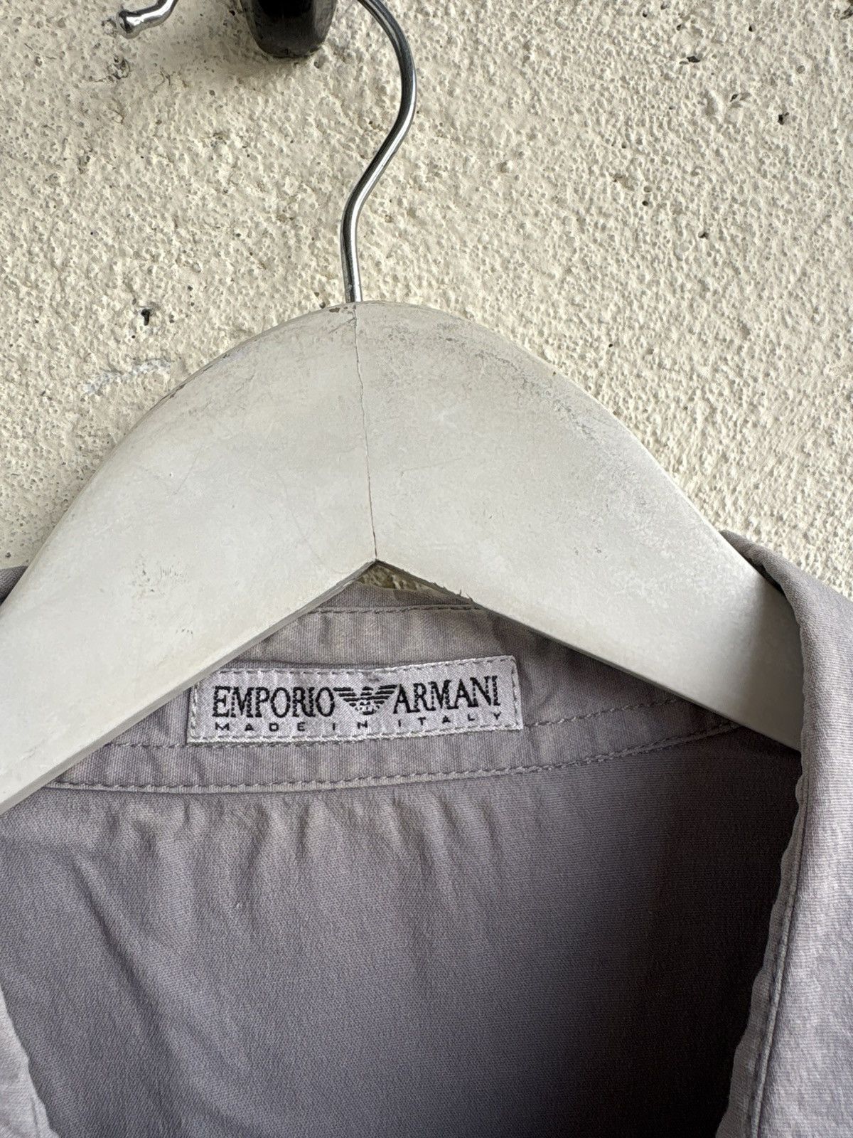 Emporio Armani 90s Archive Emporio armani velcro button up Size US M / EU 48-50 / 2 - 4 Thumbnail