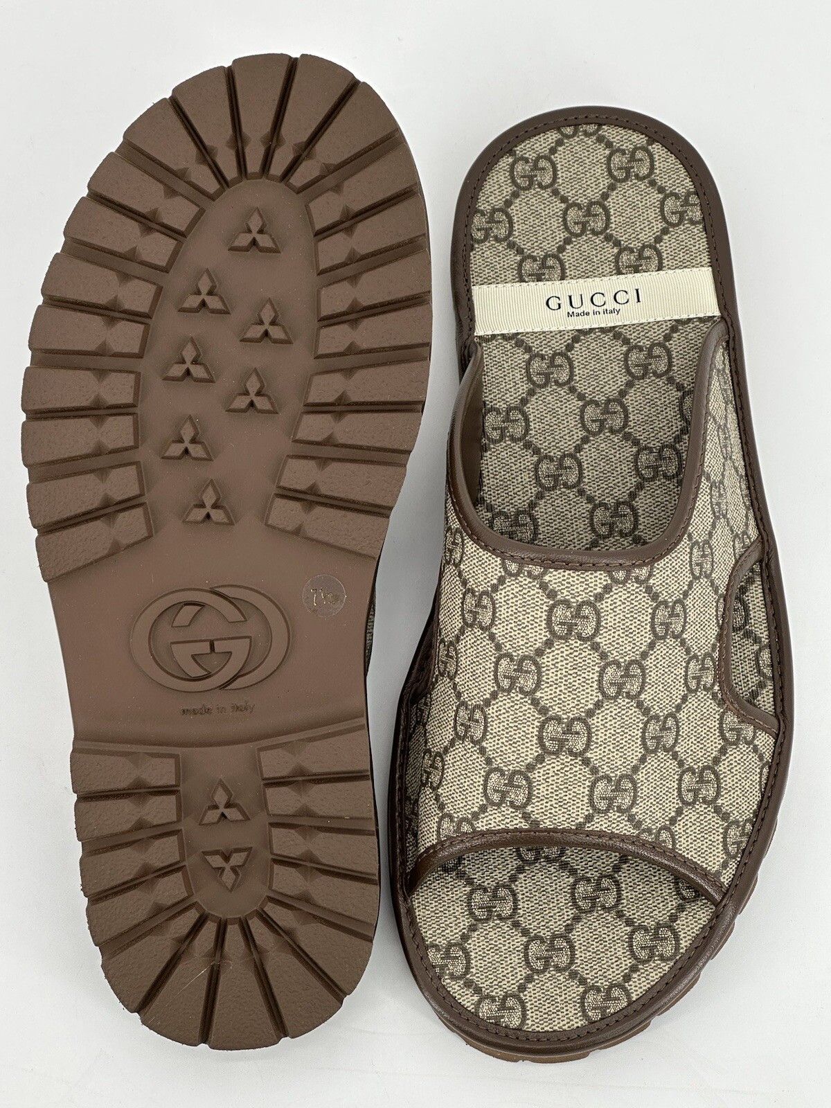 Gucci Size-EU-41,5/UK-7,5/US-8,5 New Gucci Men's Sandalen Size US 8.5 / EU 41-42 - 8 Thumbnail