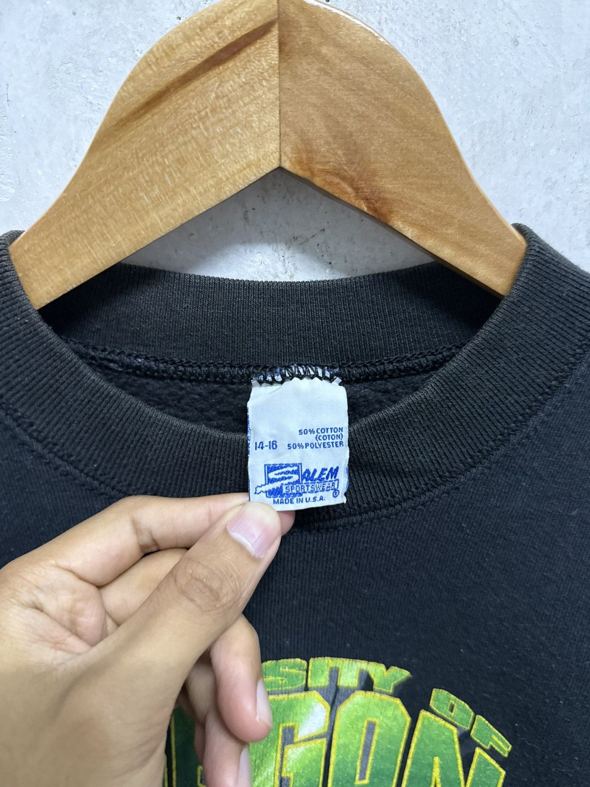 Salem Sportswear Vintage 90s University of Oregon Rose Bowl NCAA Size US XS / EU 42 / 0 - 4 Thumbnail