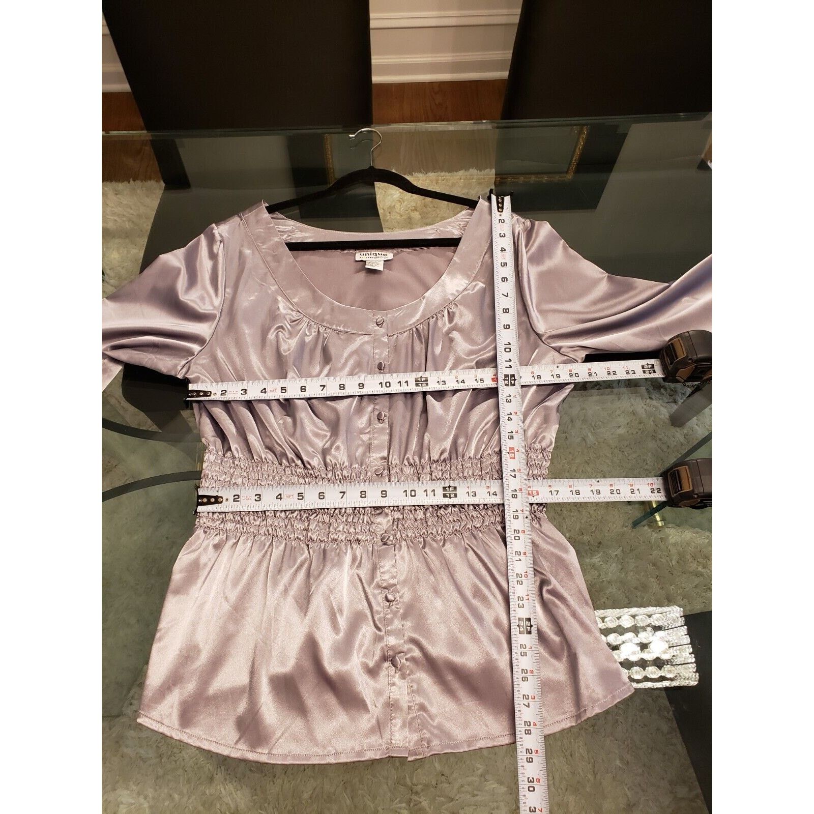Other Unique Spectrum Long Sleeve Button Down Shirt Size 18W Size XXL / US 16-18 / IT 52-54 - 8 Thumbnail