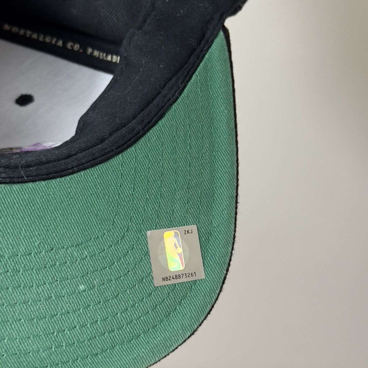 Mitchell & Ness Los Angeles Lakers black snapback hat Size ONE SIZE - 6 Thumbnail