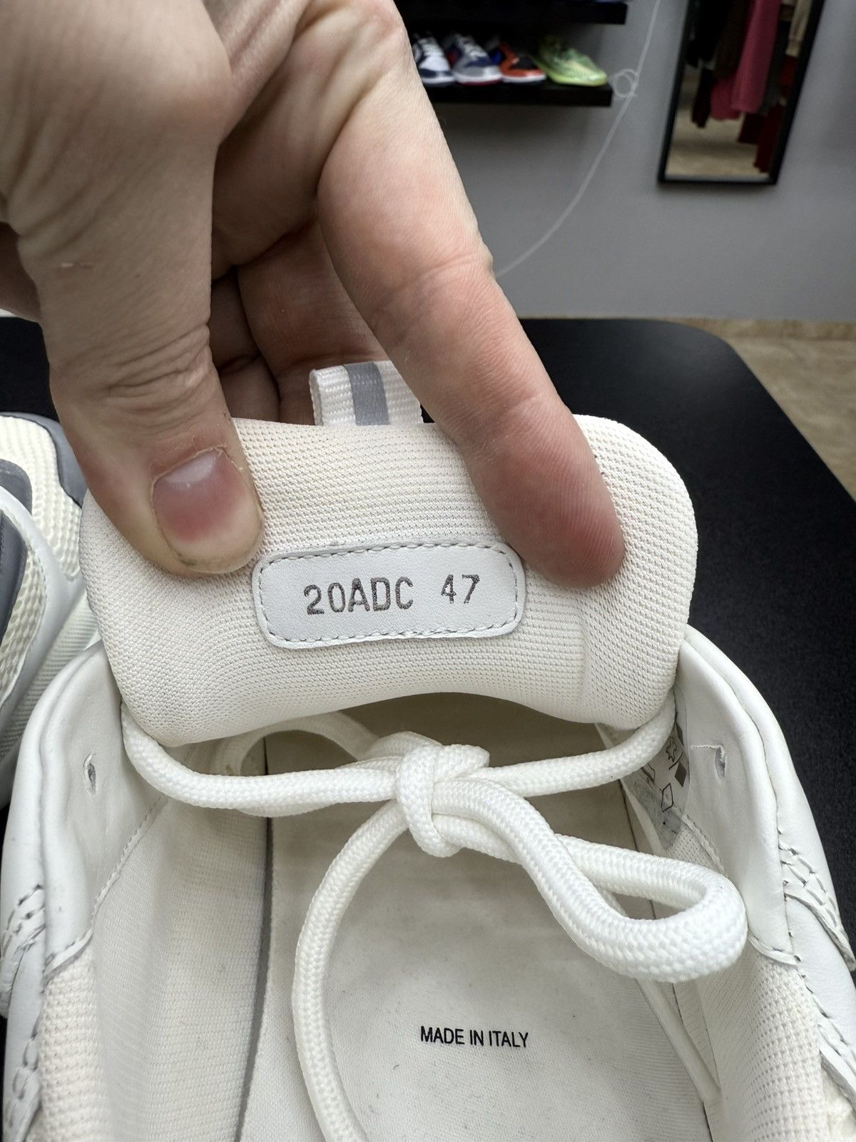 Dior AUTHENTIC Dior B22 White Silver Size 47 / 14 US Size US 14 / EU 47 - 15 Thumbnail