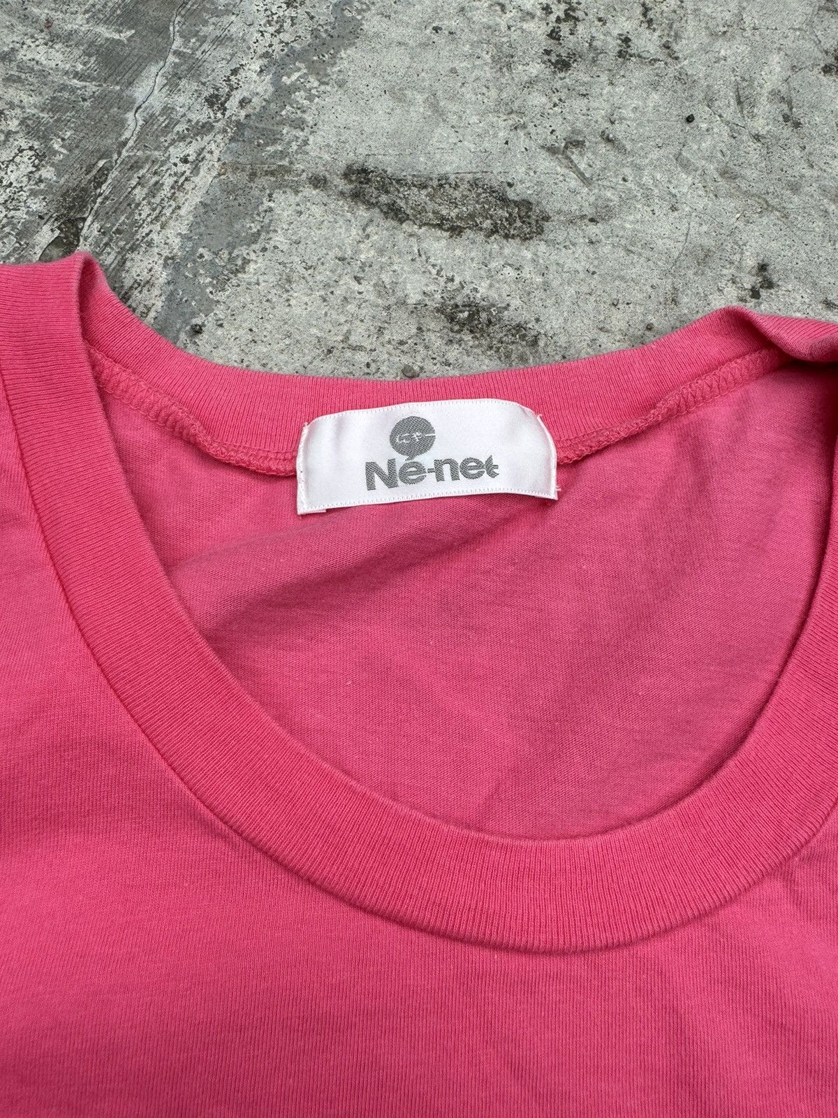 Issey Miyake × Japanese Brand × Ne-Net Ne-net tee tshirt by issey miyake Size L / US 10 / IT 46 - 3 Thumbnail