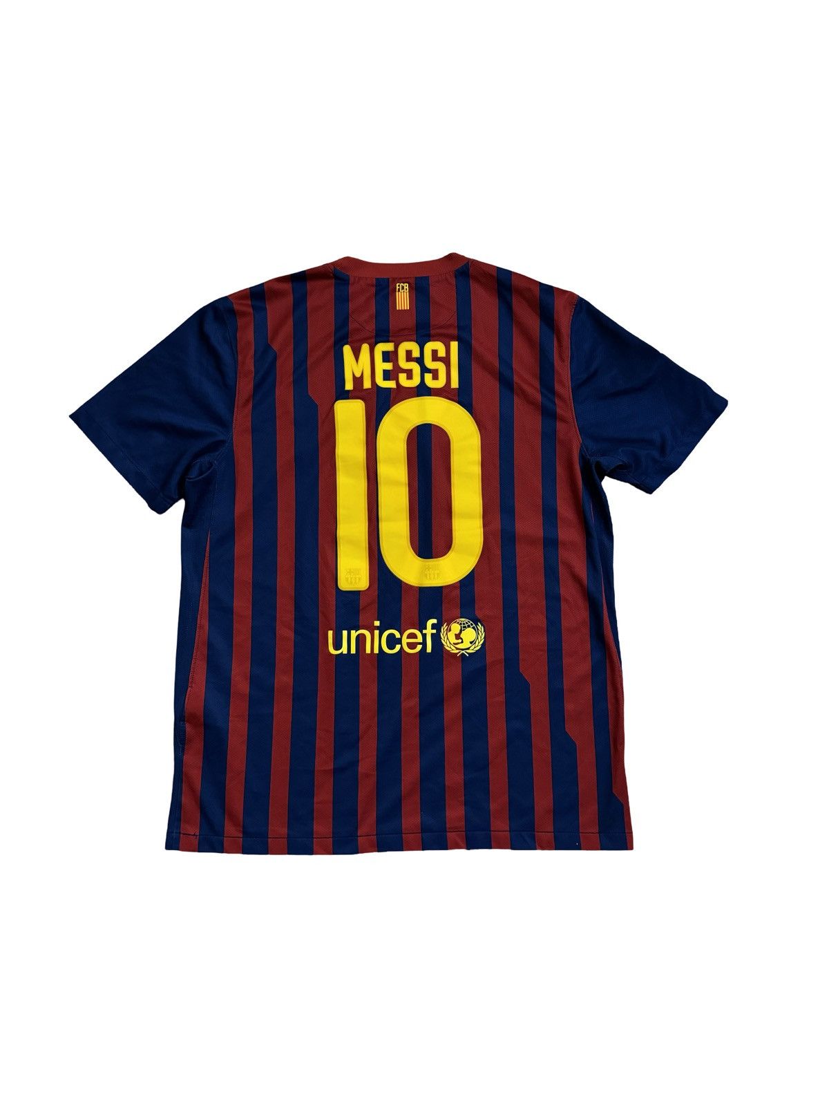 Nike 🔥Nike Barcelona #10 Messi 2011/12 Soccer Jersey/Messi TShirt Size US L / EU 52-54 / 3 - 2 Thumbnail