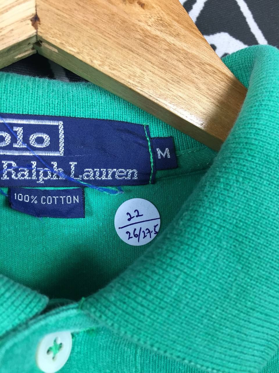 Polo Ralph Lauren × Vintage Vtg Polo Ralph Lauren Small Pony Basic Polo Tee Size US M / EU 48-50 / 2 - 11 Thumbnail