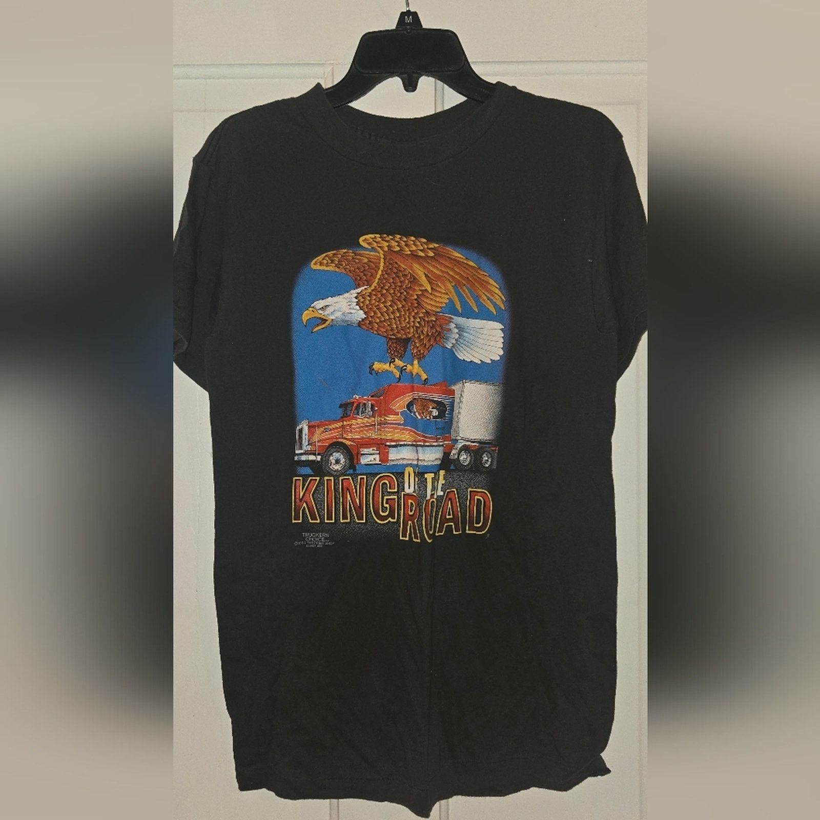 Other 90s Faded Truckers Choice King Of The Road Tshirt Size L Size US L / EU 52-54 / 3 - 2 Thumbnail