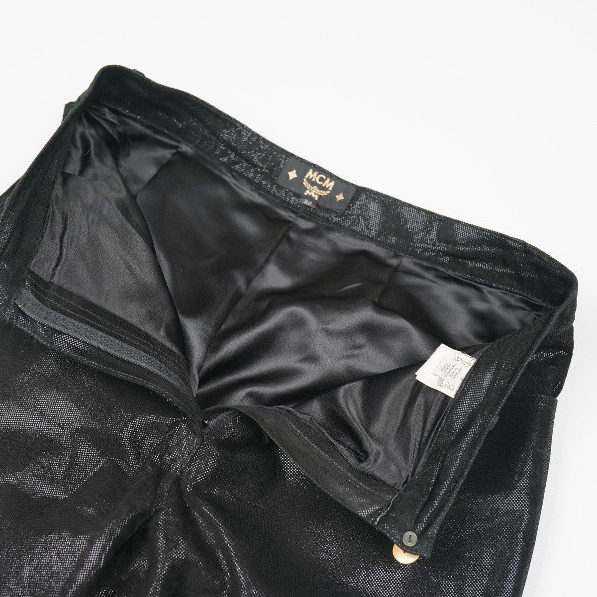 MCM MCM Leather Pants Trousers 32 size Size US 32 / EU 48 - 10 Thumbnail