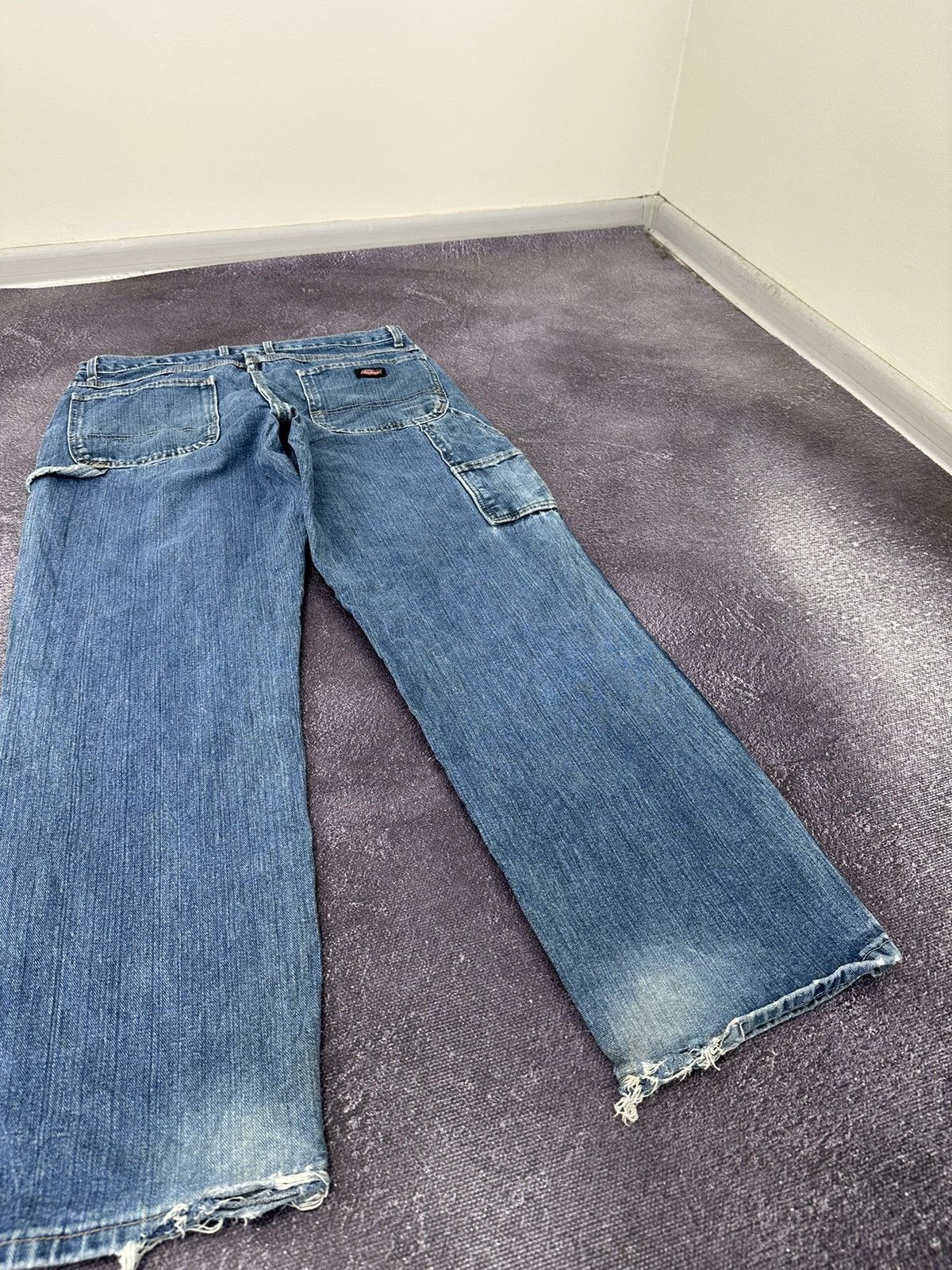Dickies Vintage Dickies Distressed USA Baggy Cargo Carpenter Pants Size US 34 / EU 50 - 4 Thumbnail