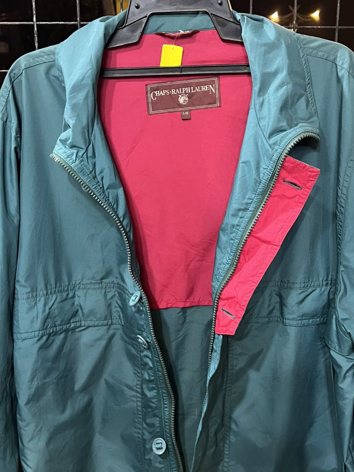 Chaps Ralph Lauren × Ralph Lauren × Vintage CHAPS RALPH LAUREN VINTAGE ZIPPER JACKET Size US L / EU 52-54 / 3 - 5 Thumbnail