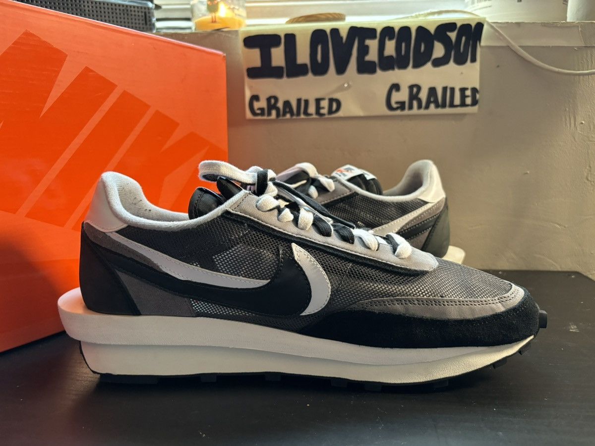 Nike × Sacai Nike Sacai LD Waffle Black Size US 13 / EU 46 - 8 Thumbnail