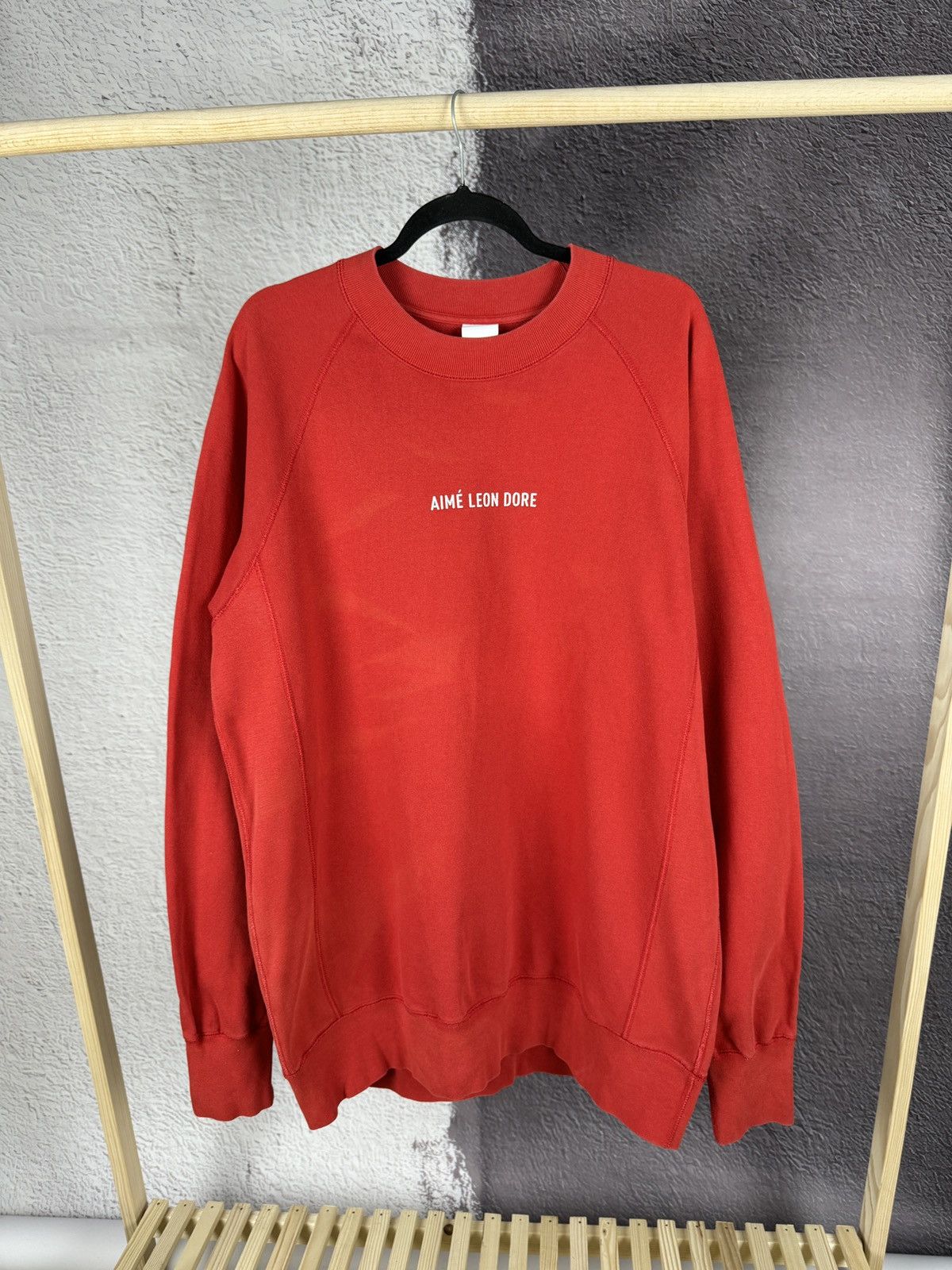 Aime Leon Dore Aime Leon Dore centre logo made in Canada oversized sweat Size US XL / EU 56 / 4 - 1 Thumbnail