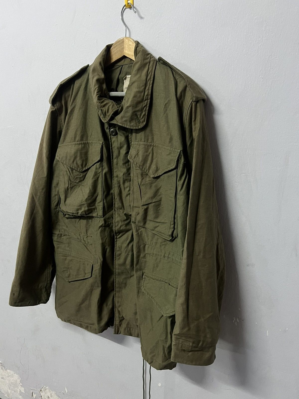 Alpha Industries VINTAGE AVIREX M-65 SUN FADED Size US M / EU 48-50 / 2 - 3 Thumbnail
