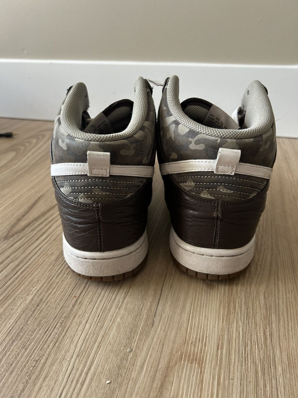 Nike SB 2008 Nike SB Dunk High Camo Real Tree Size US 12 / EU 45 - 5 Thumbnail