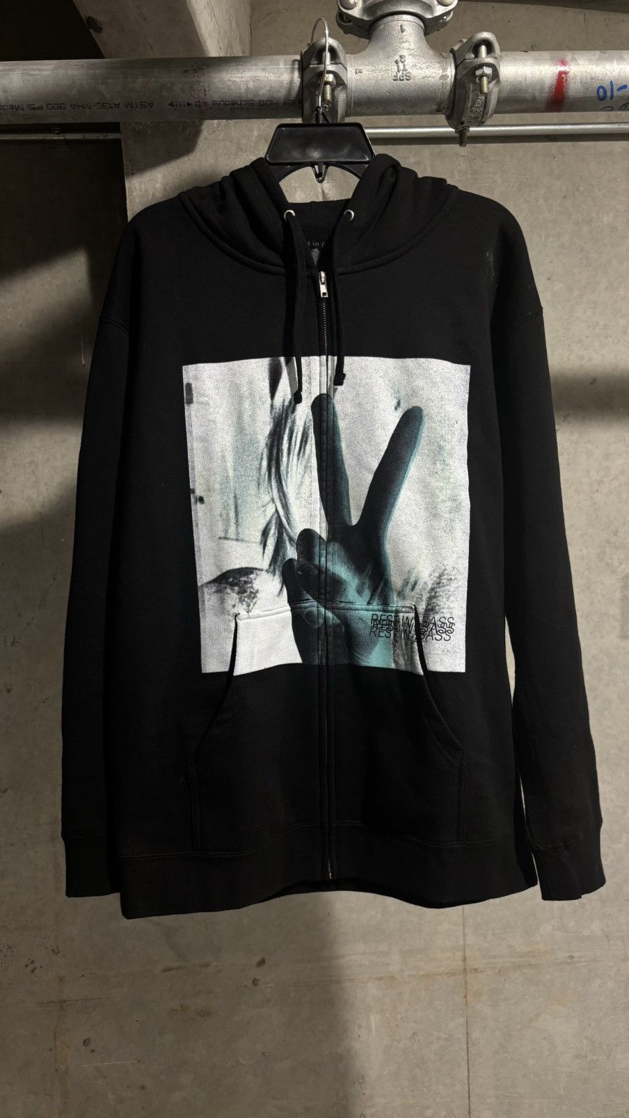 Che Rest In Bass Zip Up Hoodie