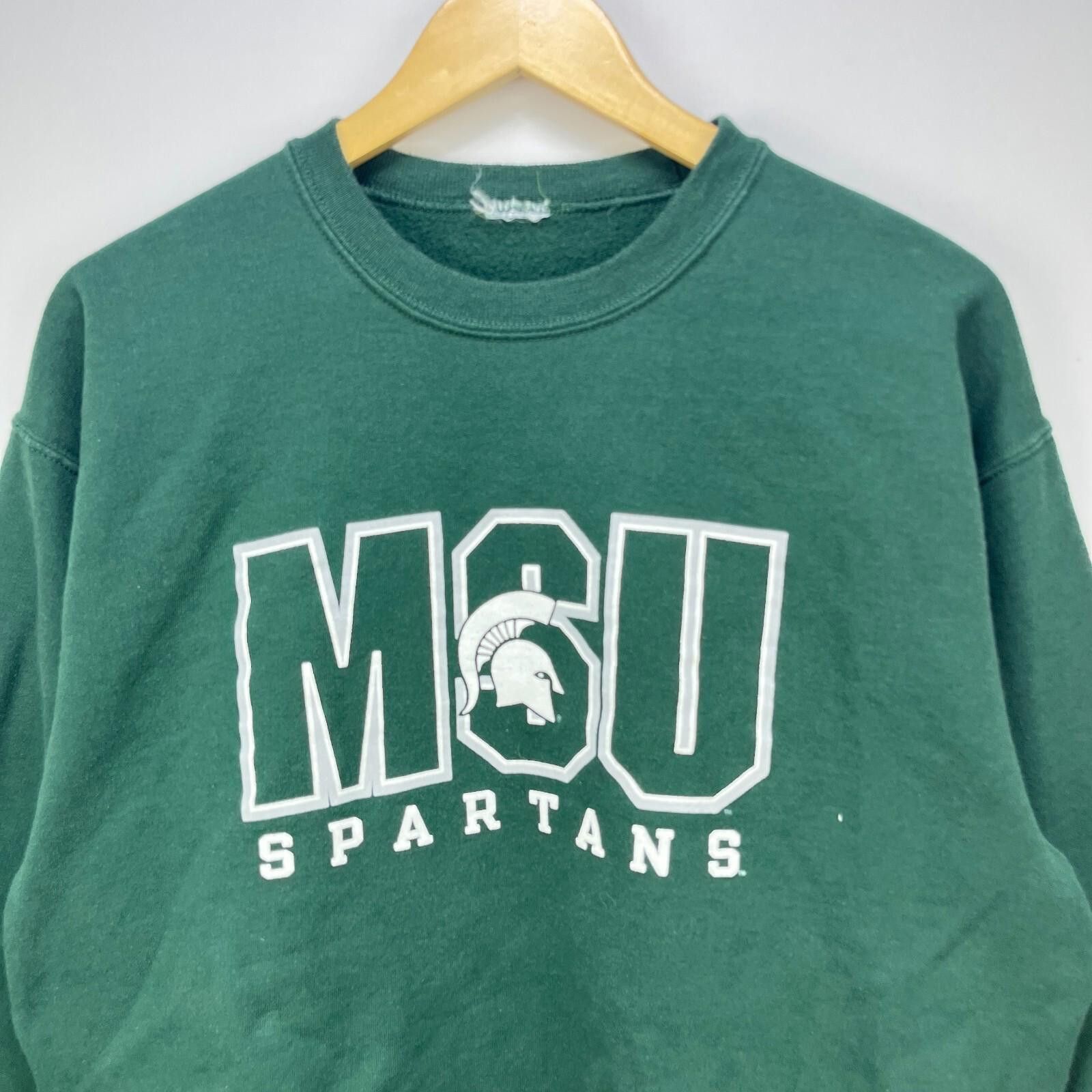 Other Vintage Michigan State University Spartans Sweatshirt Medium Size ONE SIZE - 2 Thumbnail