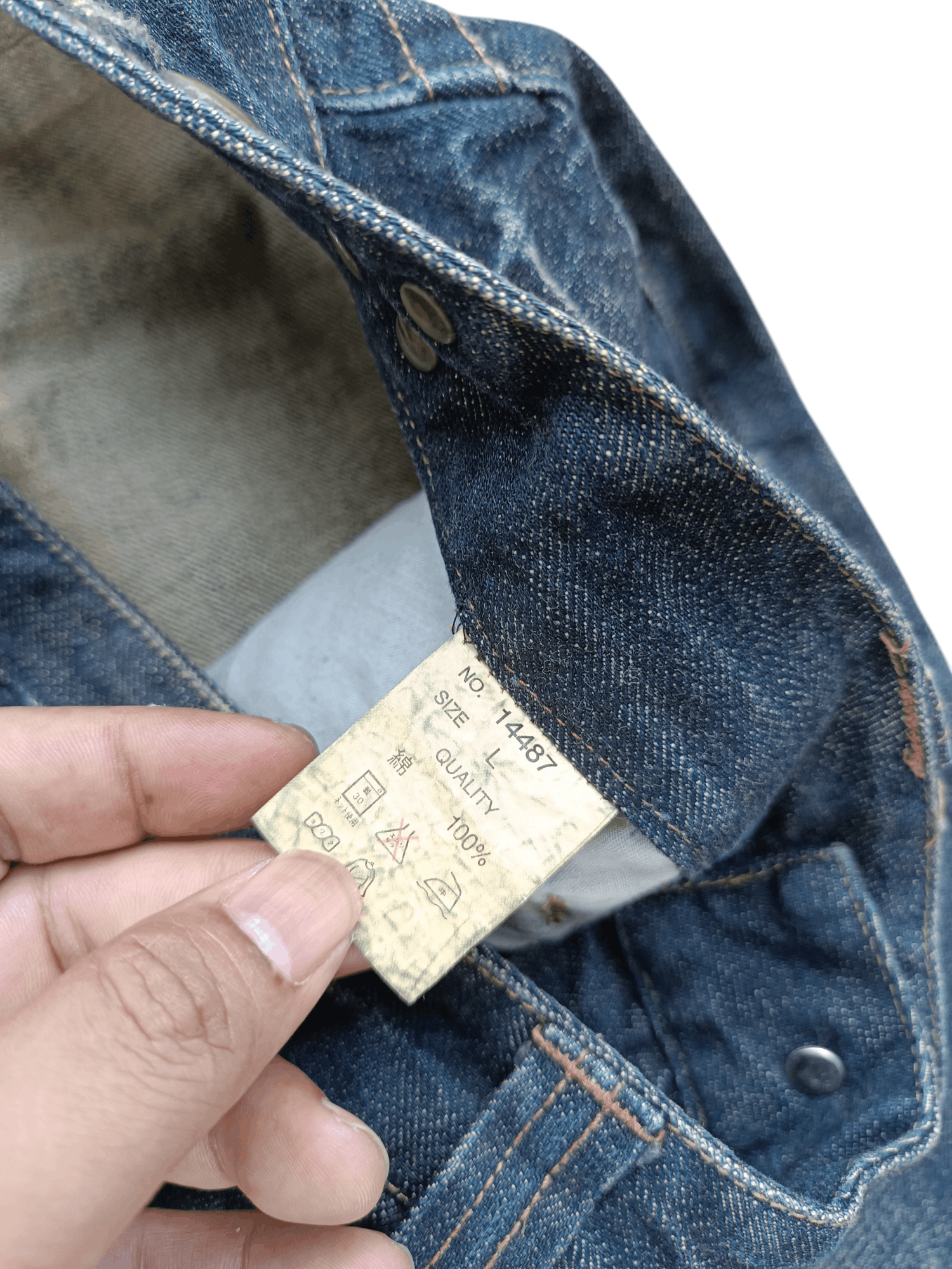 Japanese Brand FLARED💥JAPANESE BRAND LAV CLAW MARK STUD DENIM Size US 32 / EU 48 - 12 Thumbnail