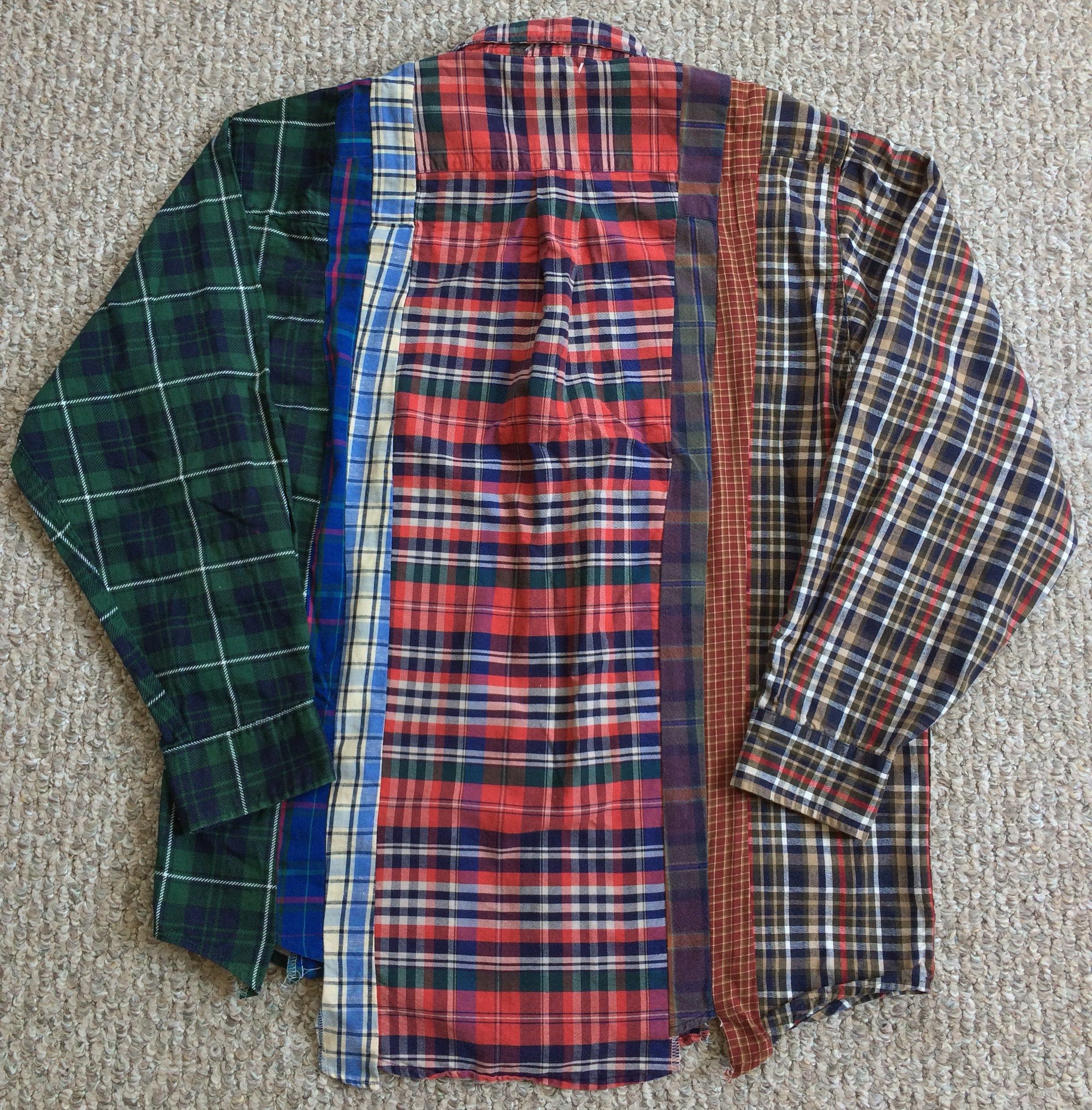 Needles Early 7 Cut Rebuild Flannel! Size US M / EU 48-50 / 2 - 5 Thumbnail