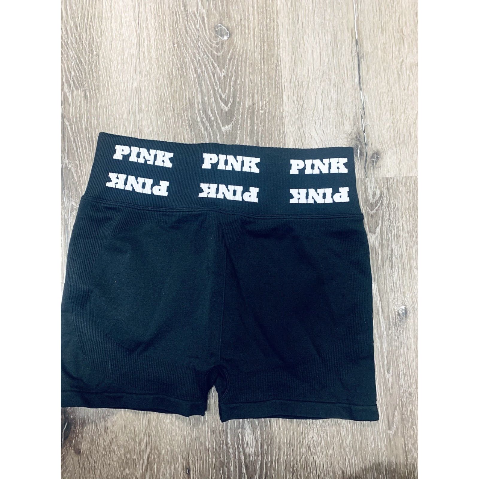 Victoria's Secret Victoria's Secret Pink Active Women’s Black Size M Athletic Shorts Size 32" / US 10 / IT 46 - 5 Thumbnail