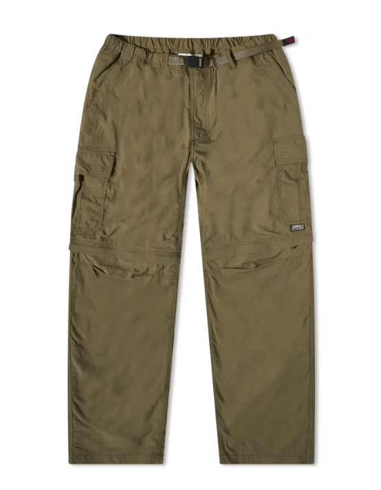 image of Ss23 Gramicci Convertible Micro Ripstop Pants XL in Olive, Men's (Size 36)