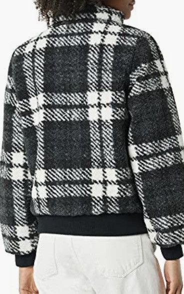 Other Women's Teddy Faux Shearling Funnel Collar Jacket Size XL / US 12-14 / IT 48-50 - 4 Thumbnail