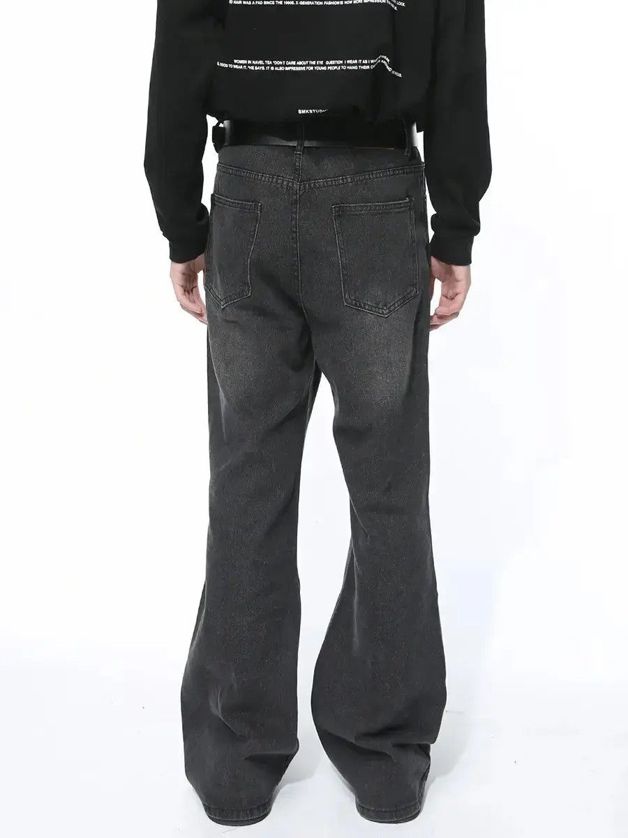 Japanese Brand Retro loose casual high street micro flared jeans Size US 32 / EU 48 - 3 Thumbnail