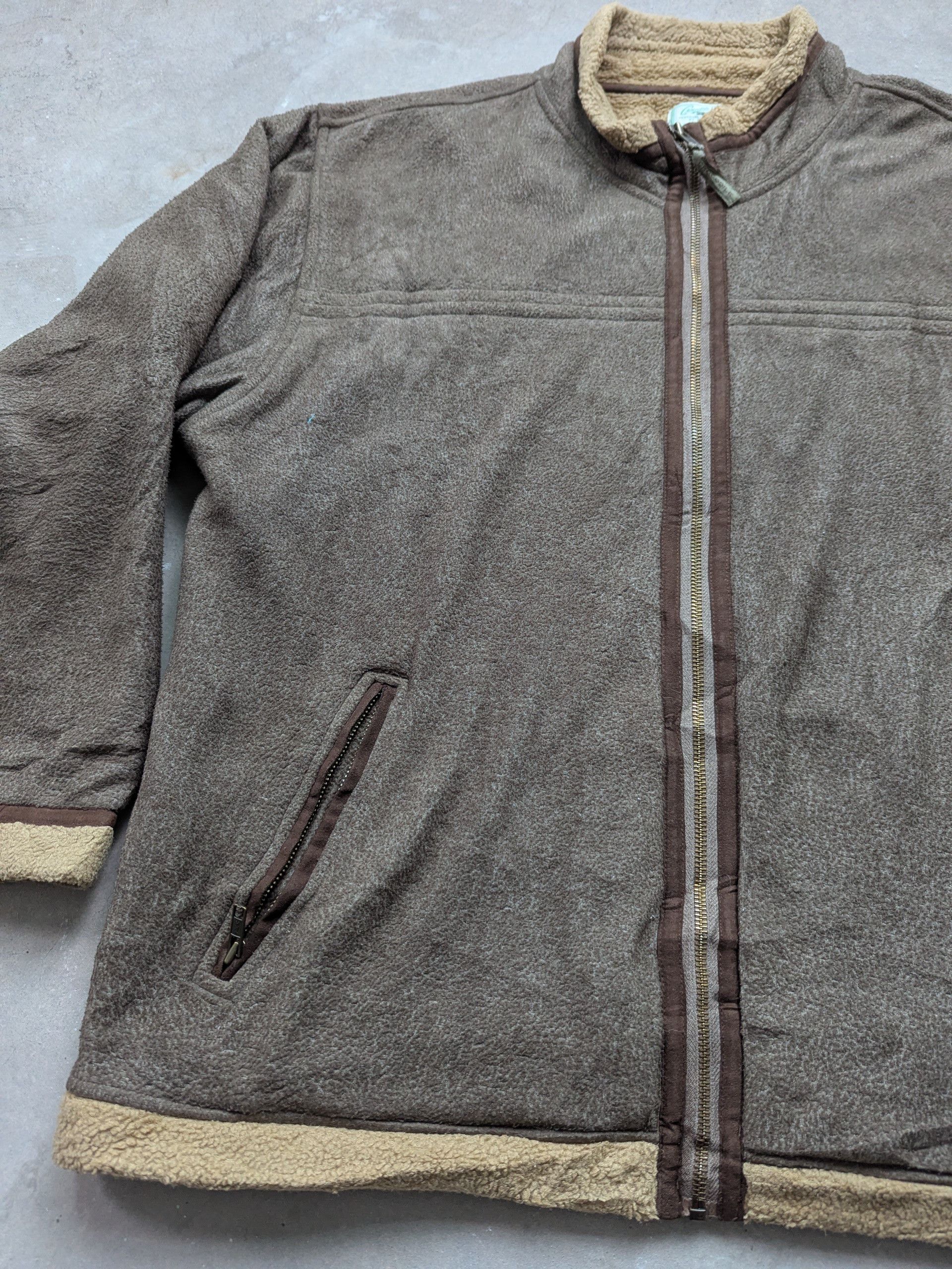 Japanese Brand × Vintage Vintage 2000s Crocodile Fleece Jacket B 3 Pattern Style Size US L / EU 52-54 / 3 - 8 Thumbnail