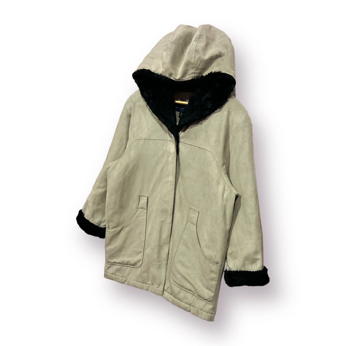 London Fog × Other 🔥 LONDON FOG FAKE LEATHER JACKET FLEECE LINED HOOD - M Size US M / EU 48-50 / 2 - 2 Thumbnail