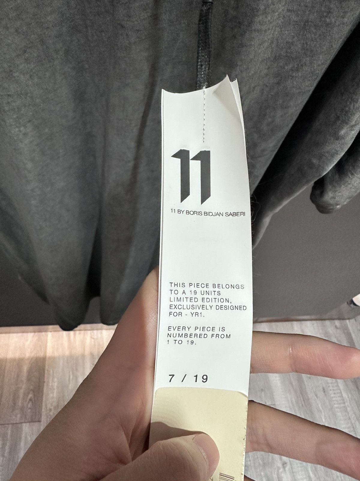 11 By Boris Bidjan Saberi 11 by BBS x YR1 exclusive TS5( last piece) Size US M / EU 48-50 / 2 - 4 Thumbnail