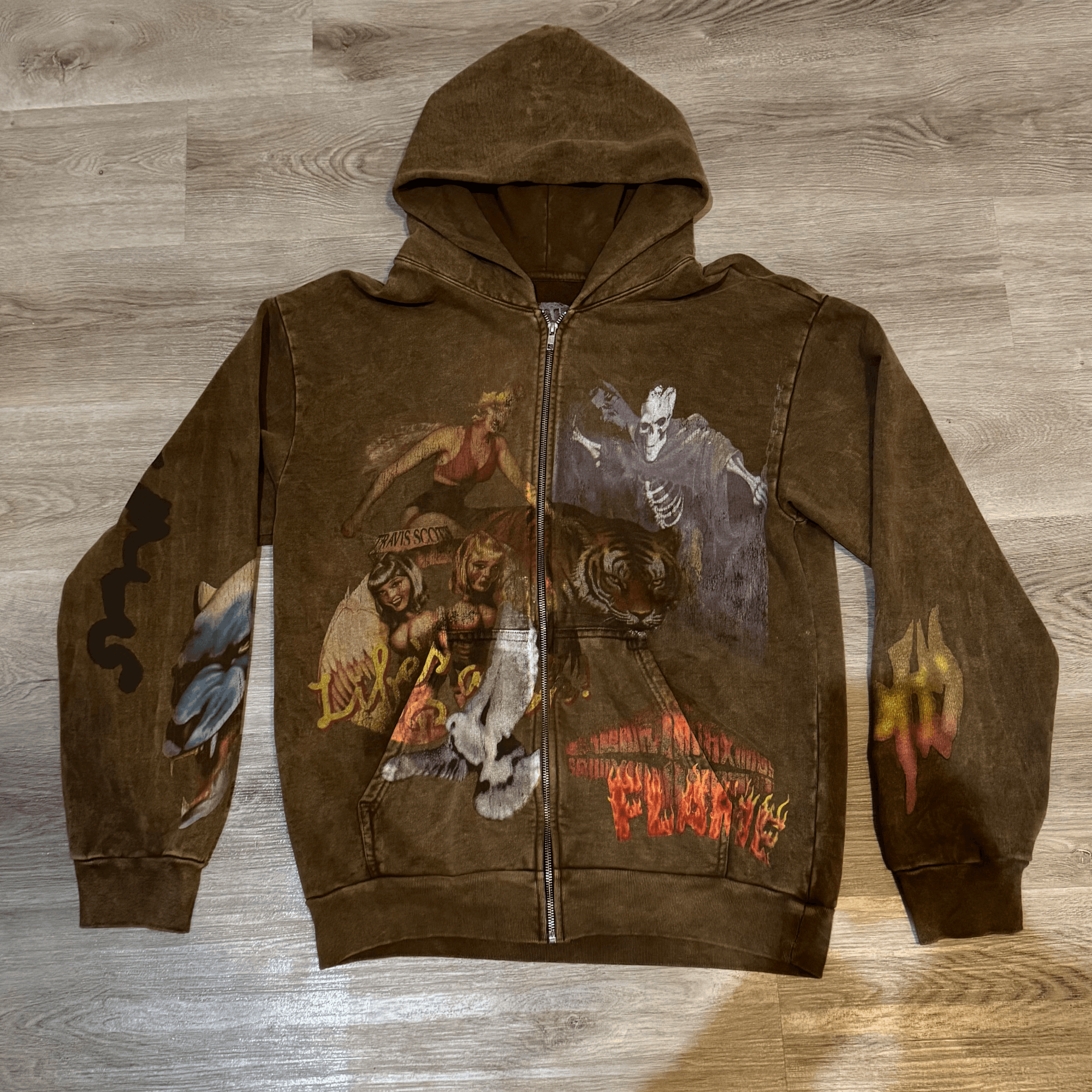 Travis Scott Utopia My Eyes Zip Hoodie COMPLEXCON | Grailed
