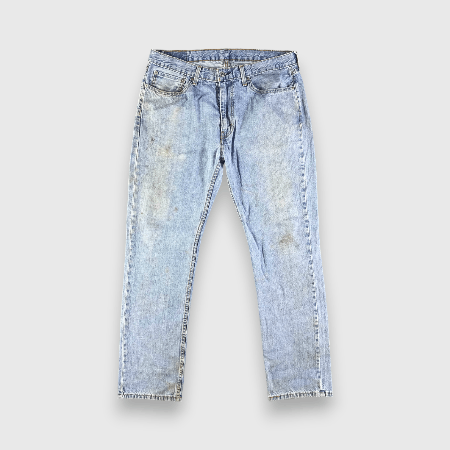Levi's Vintage Blue Wash Levis 514 Jeans-J3455 Size US 37 - 1 Thumbnail