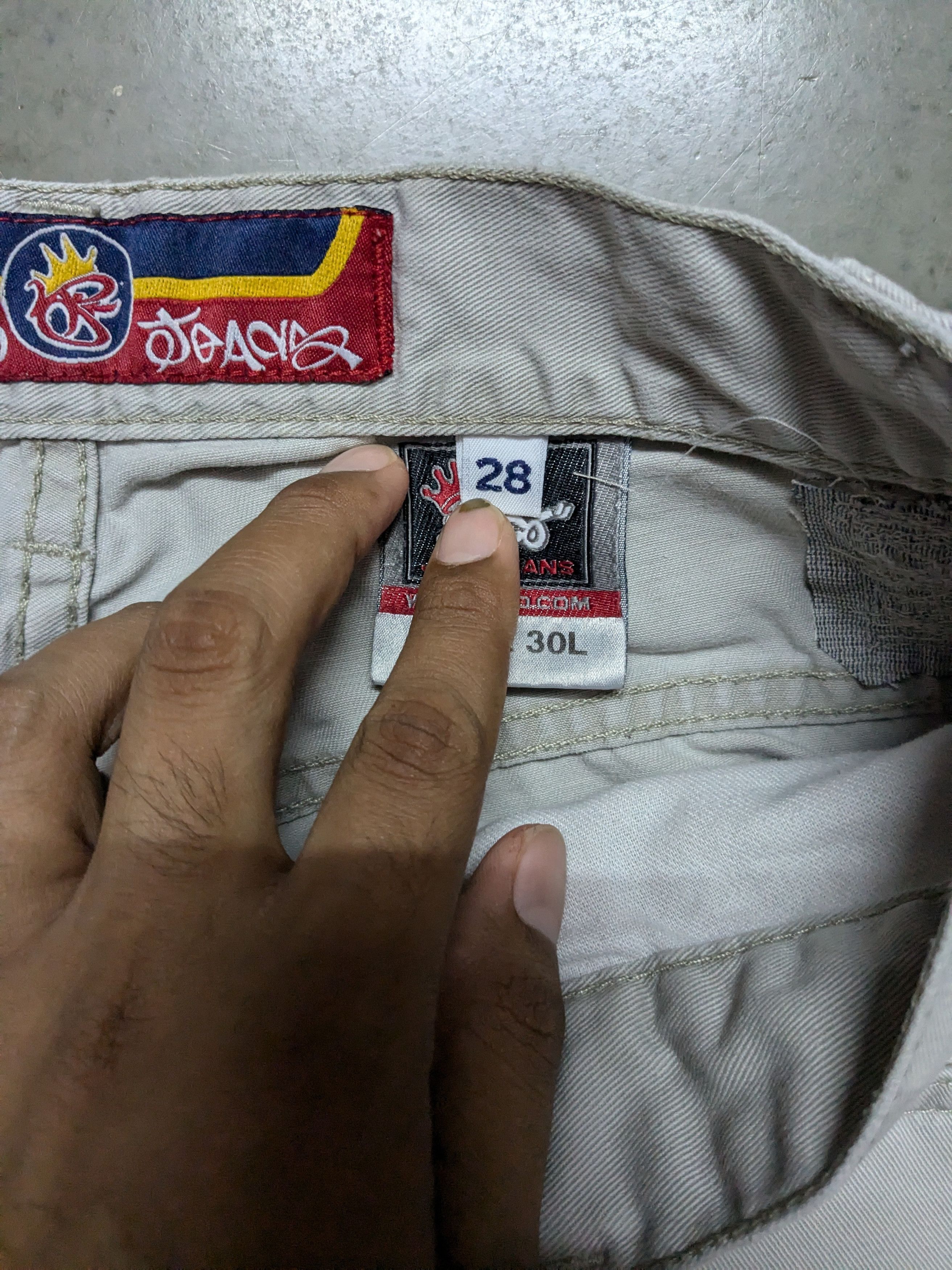 JNCO VINTAGE JNCO BEIGE CARGOS Size US 28 / EU 44 - 7 Thumbnail