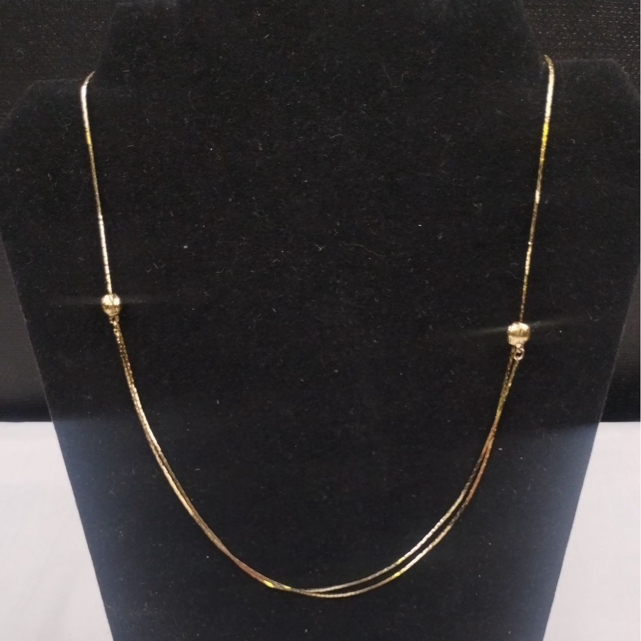 Other Vintage Women's Gold Adjustable Chain Necklace SKU3881 Size ONE SIZE - 1 Thumbnail