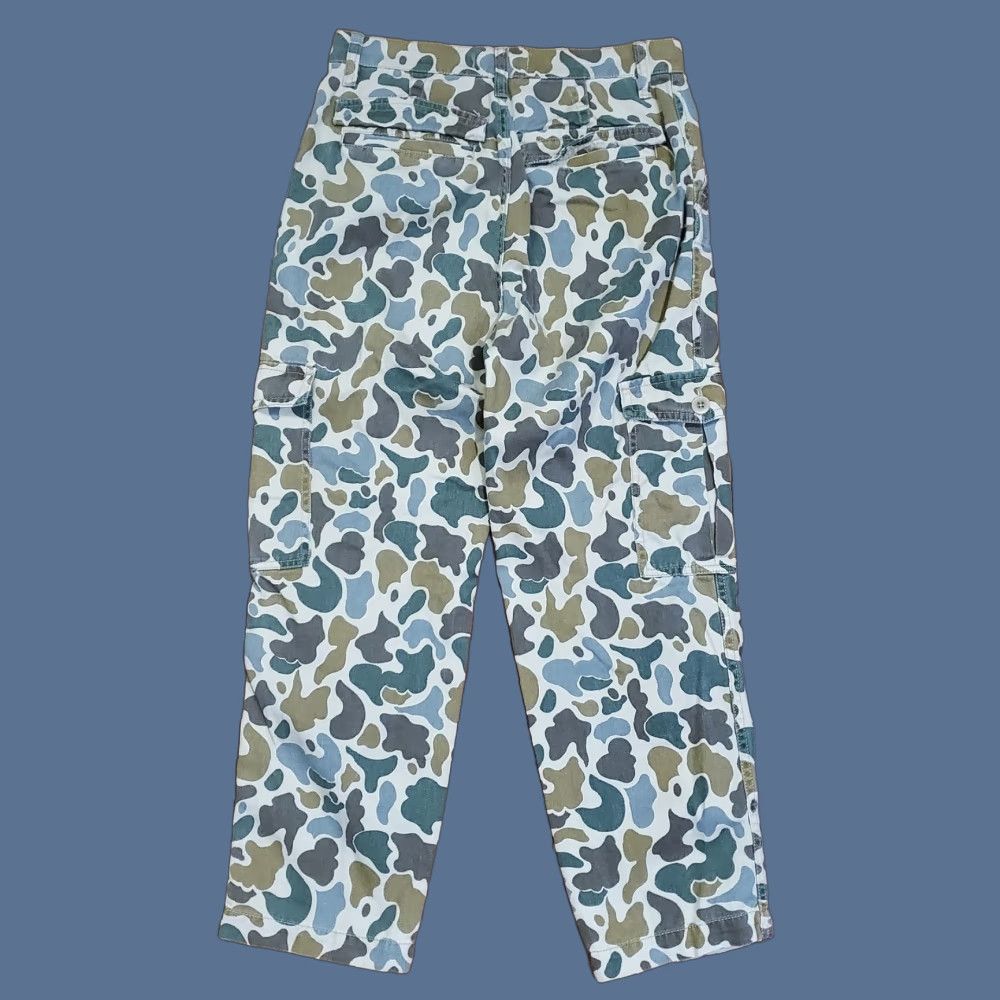 Madewell Madewell Cargo Pants Womens 25 Multicolor Camo Twill Straight Leg Casual Pockets Size 42" / US 20 - 1 Thumbnail