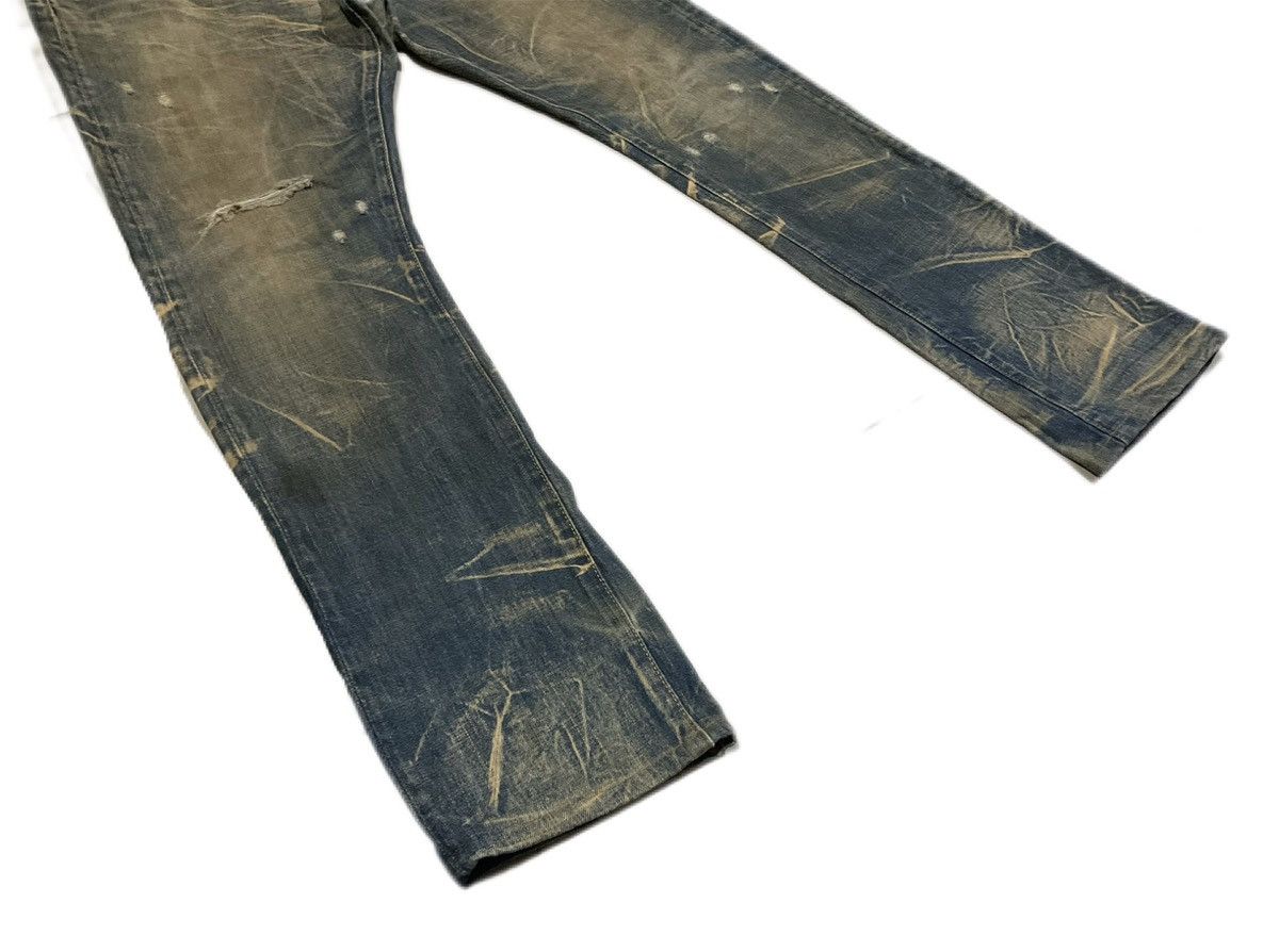 Swagger 🔥Y2K Archived Swagger Mud Wash Denim Distressed Size US 32 / EU 48 - 9 Thumbnail