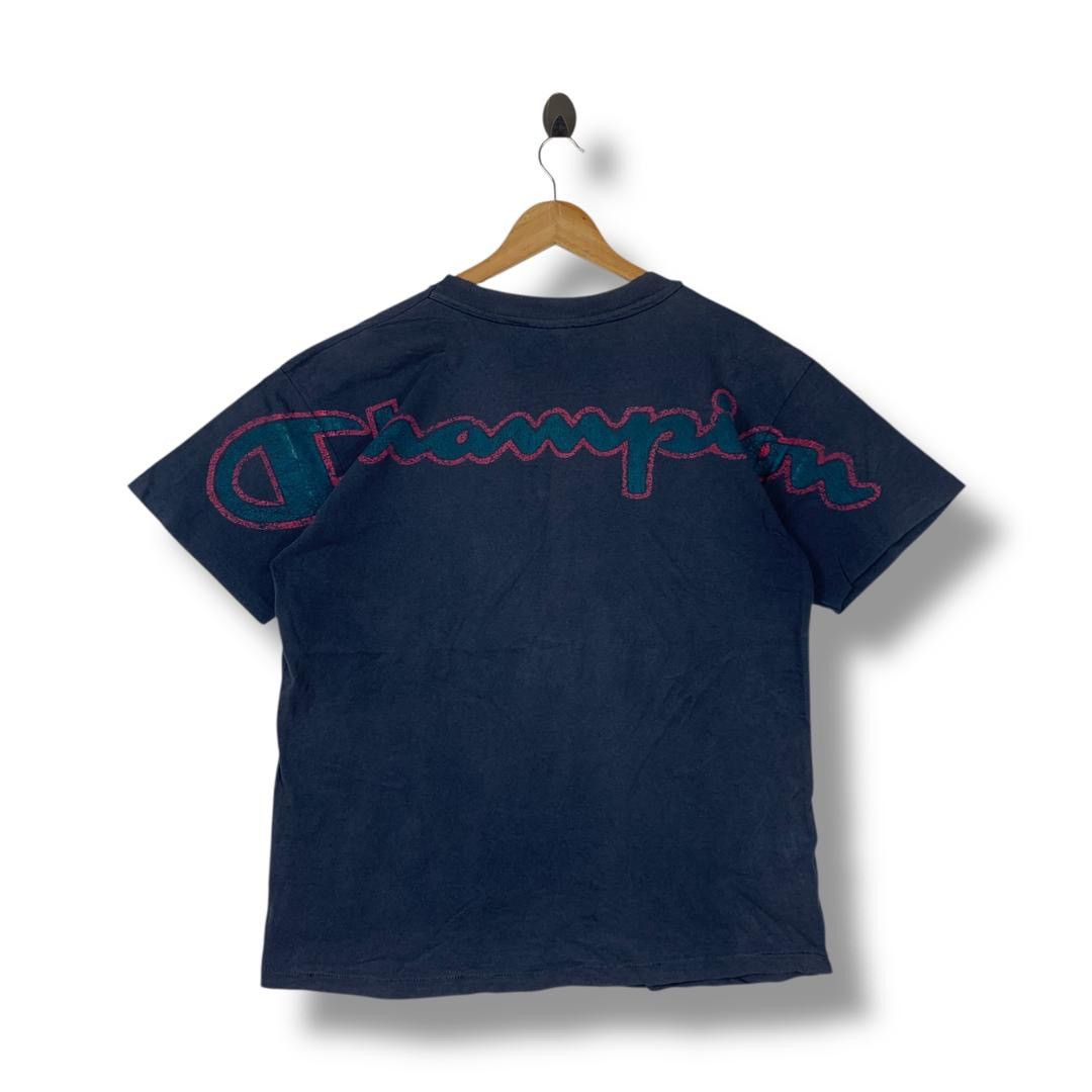 Champion Vintage CHAMPION big logo spellout tee Size US L / EU 52-54 / 3 - 4 Thumbnail