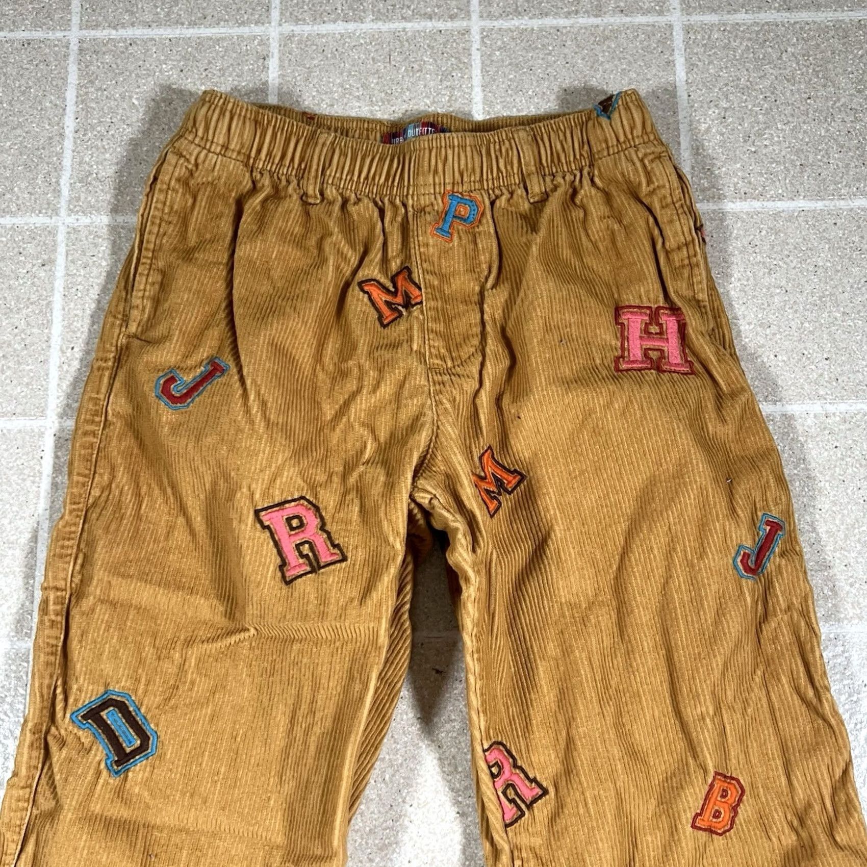 Urban Outfitters Urban Outfitters Corduroy Beach Pant Mens Small Multicolor Embroidered Size US 29 - 2 Thumbnail