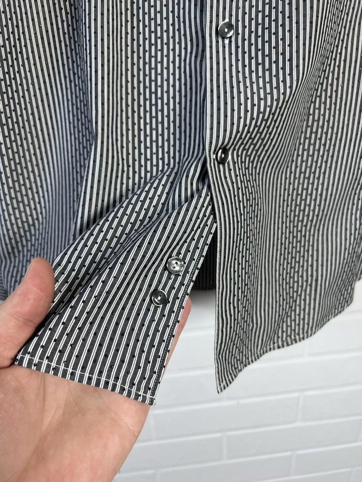 Versace Versace Collection Men’s Shirt Long Sleeve Size 44/17.5 Size US L / EU 52-54 / 3 - 8 Thumbnail