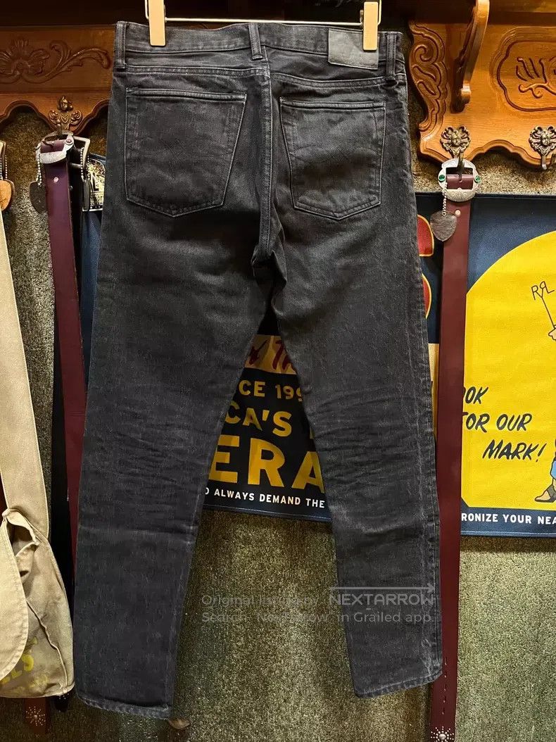 RRL Ralph Lauren RRL Ralph Lauren Black Cow Jeans Size US 32 / EU 48 - 2 Thumbnail