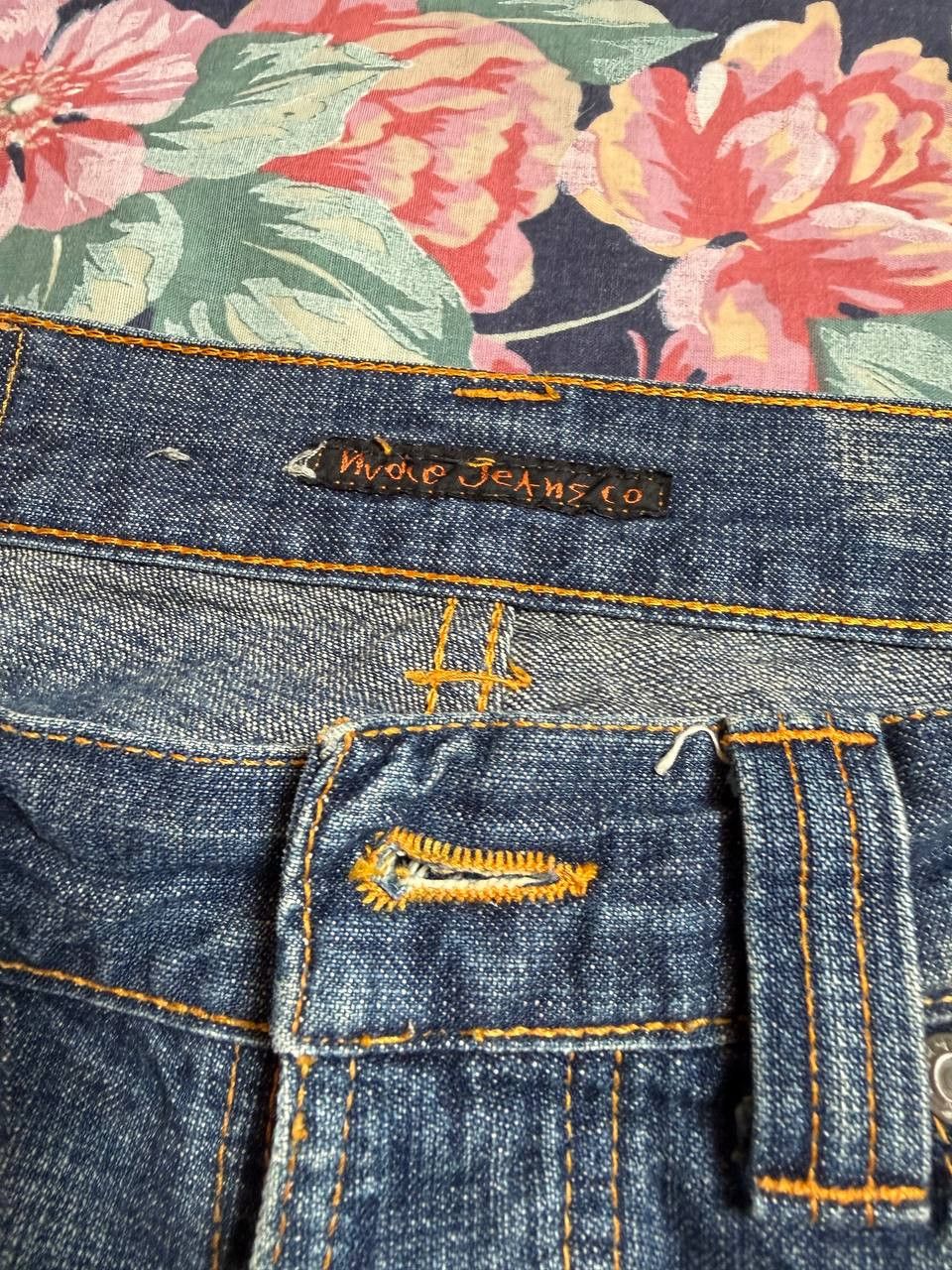 Nudie Jeans Vintage Nudie Jeans Straight Fit Denim Jeans Size 32 Size US 32 / EU 48 - 2 Thumbnail