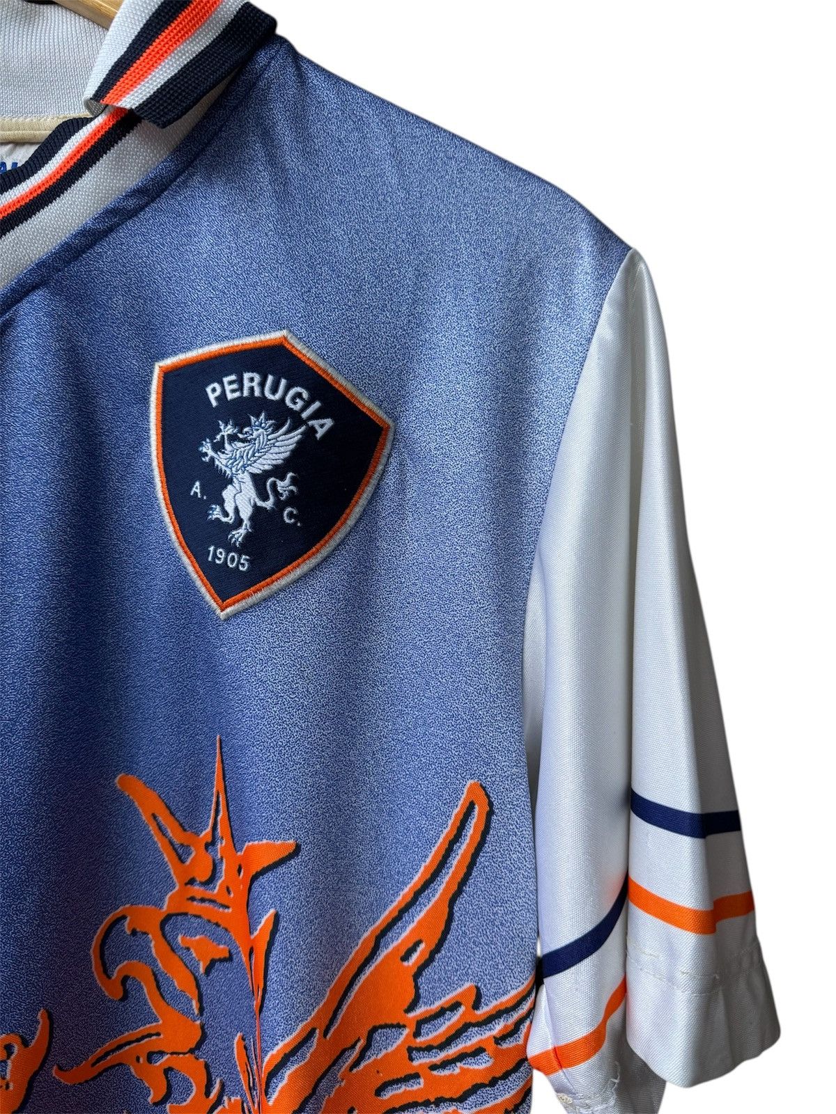 Vintage Vintage Perugia 1998-1999 NAKATA Away Jersey Size US M / EU 48-50 / 2 - 5 Thumbnail