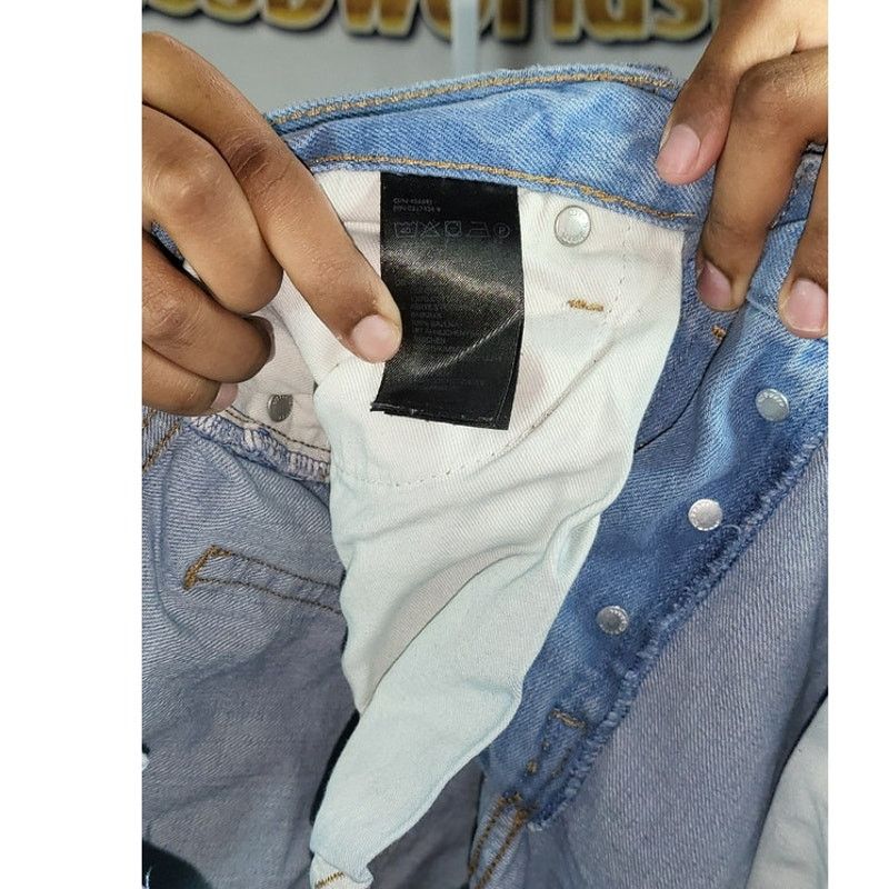 H&M H&M Slim Blue Denim Shorts Size 32 Size 32" / US 10 / IT 46 - 3 Thumbnail